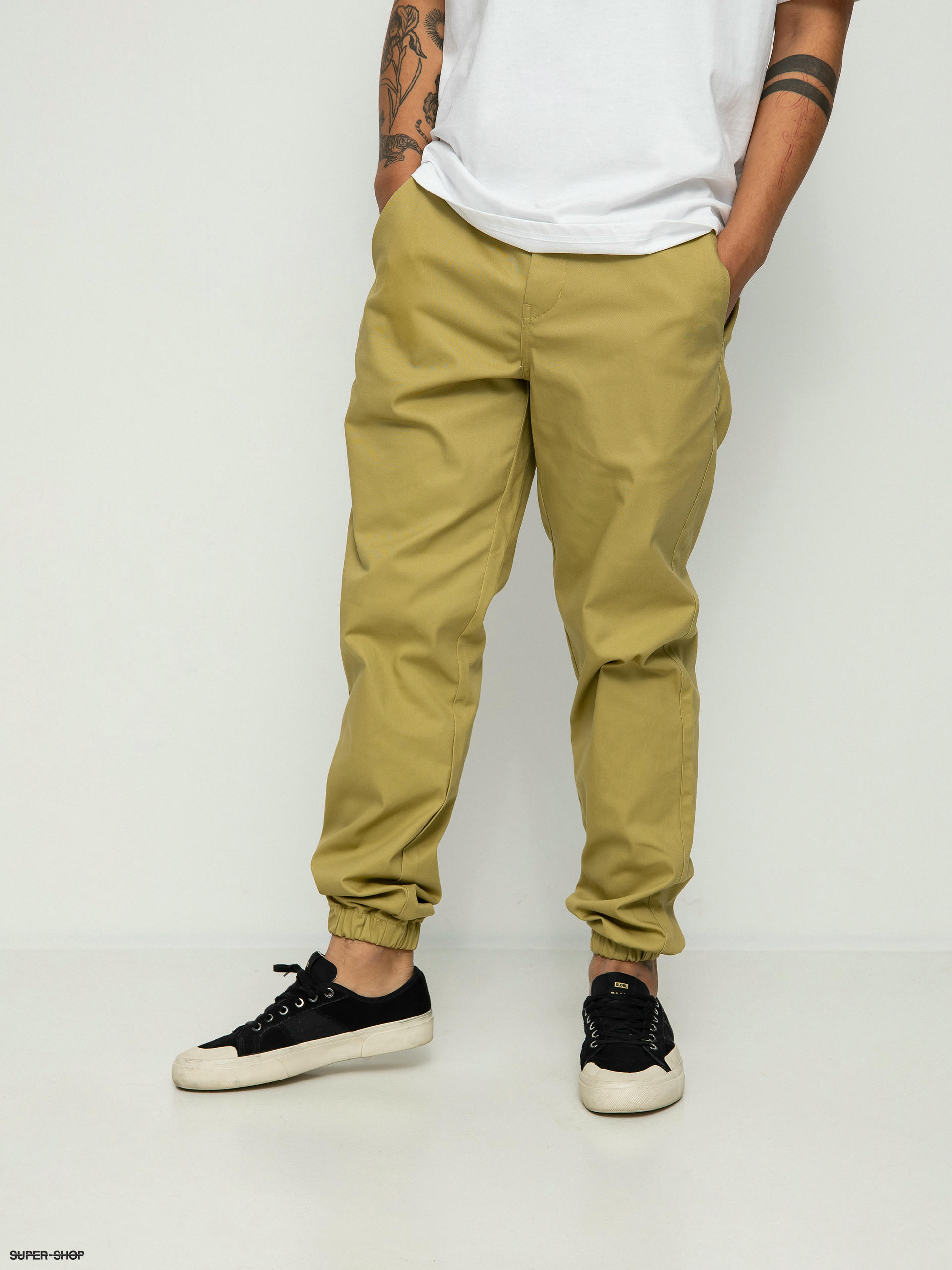 Mens twill jogger on sale pants