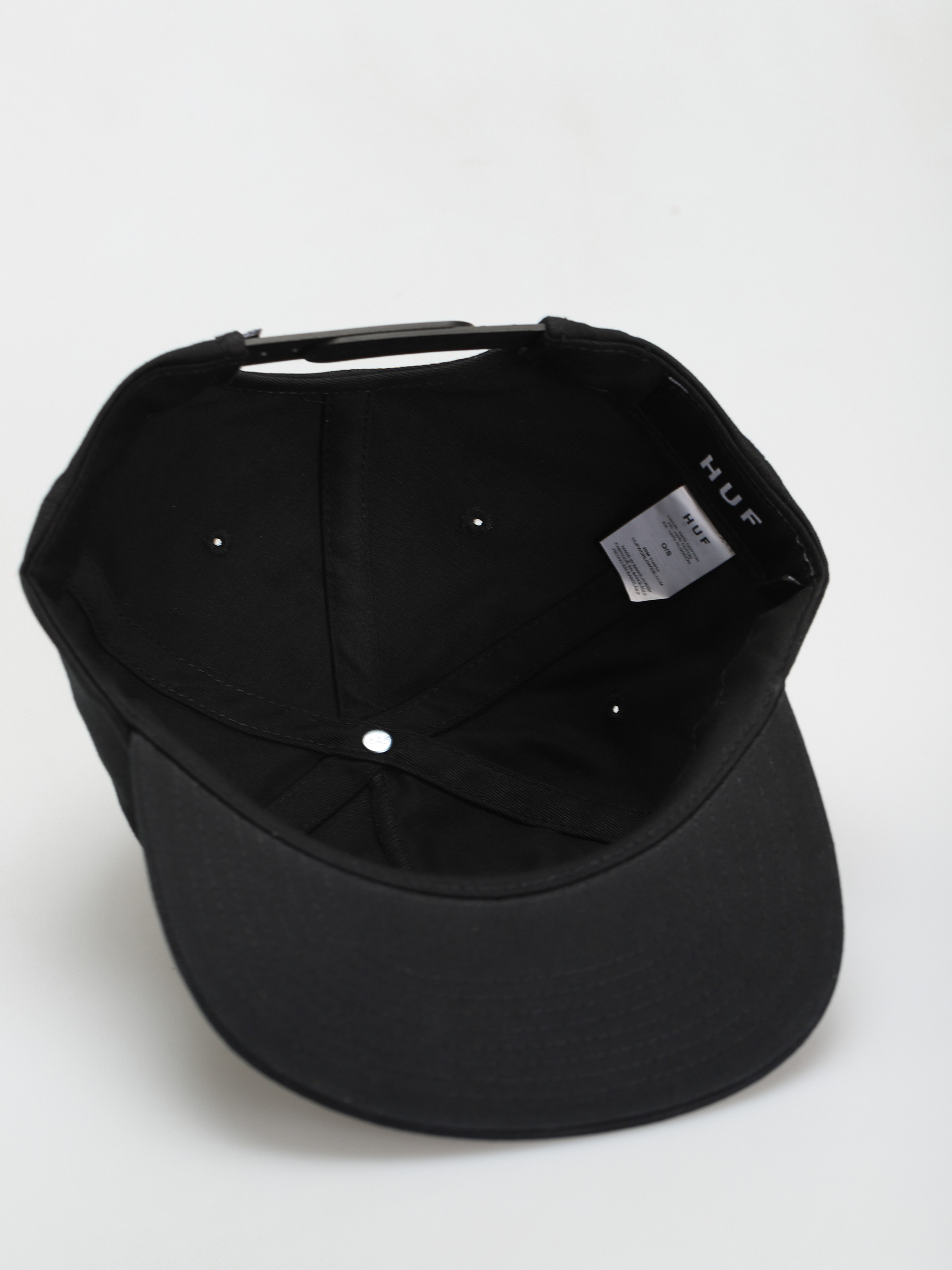 HUF Essentials Unstructured Triple Triangle Cap (black)