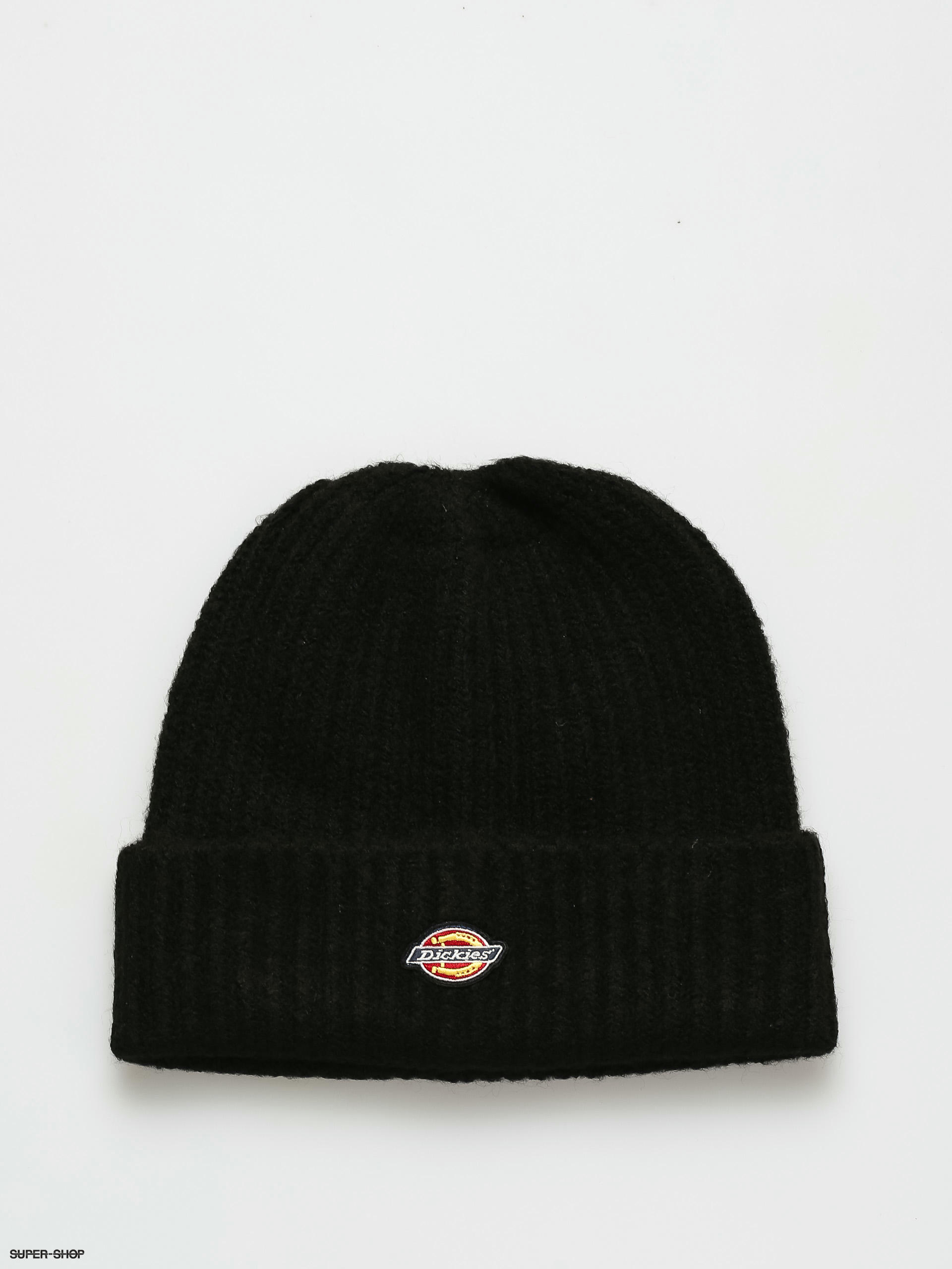 dickies black beanie hat