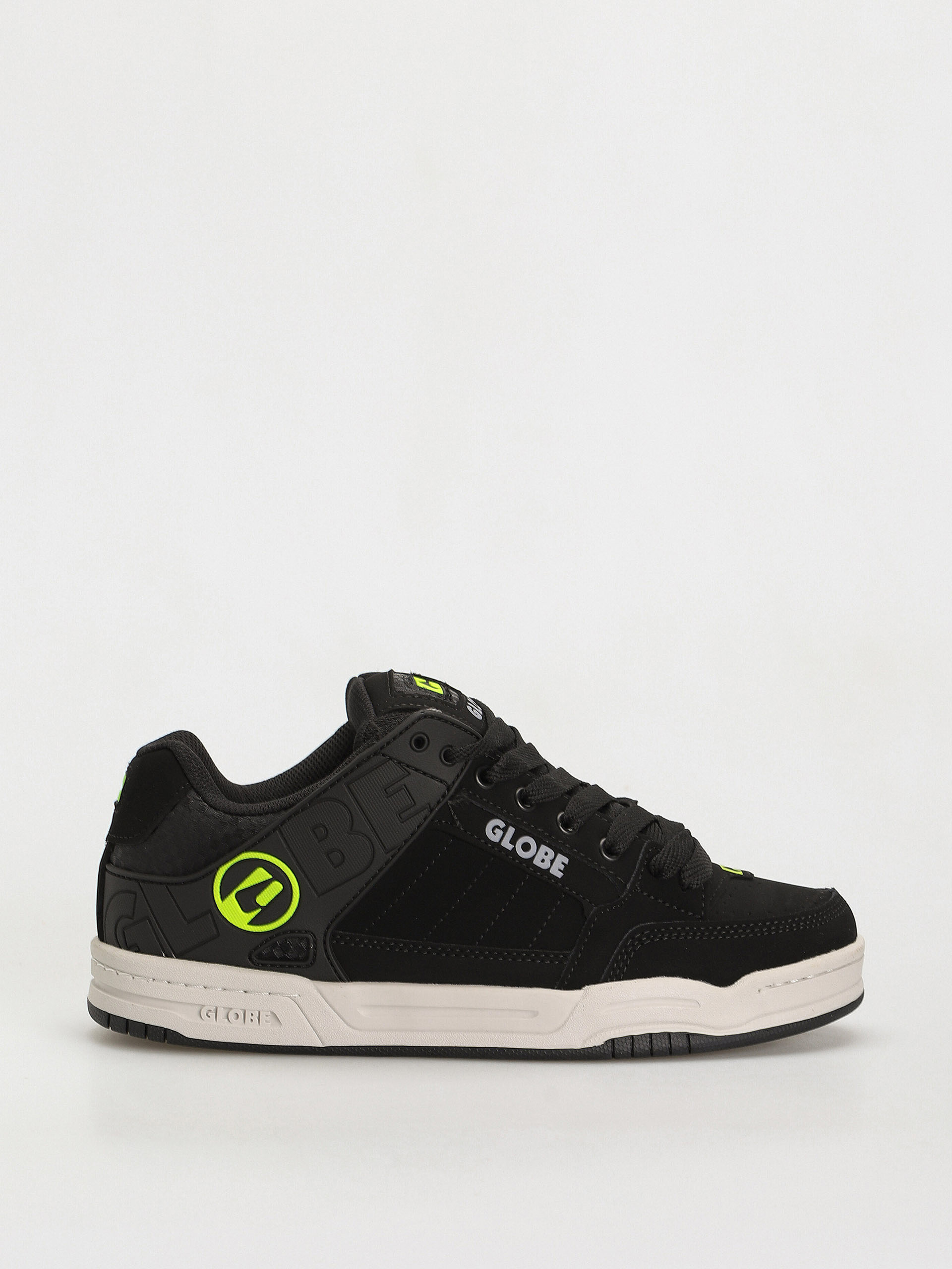 Globe Tilt Shoes (black/acid)