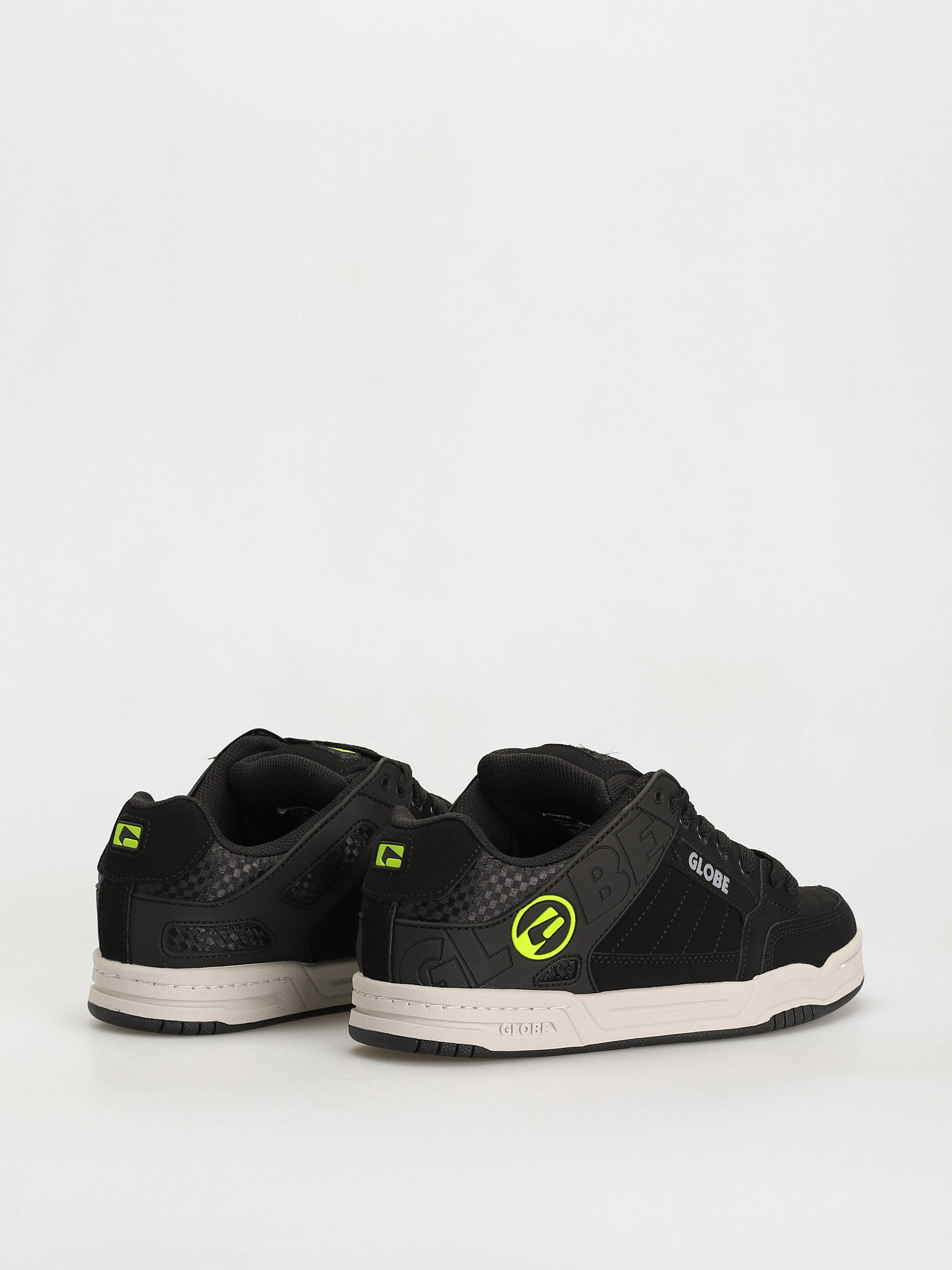 Globe Tilt Shoes (black/acid)