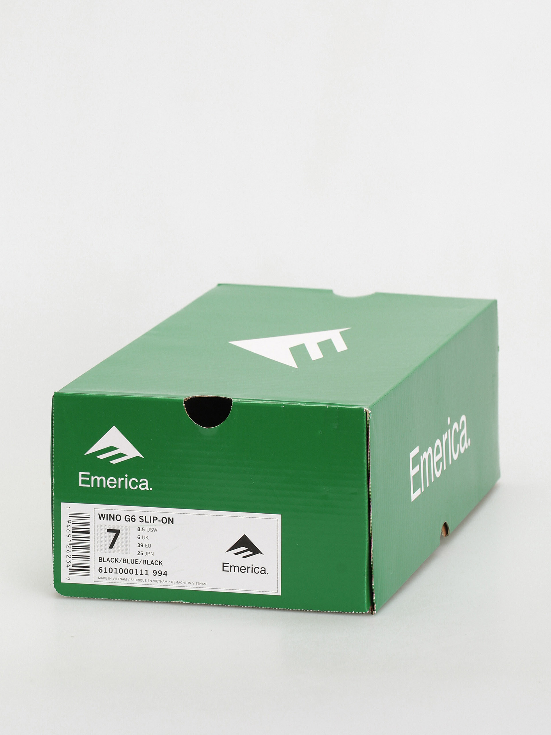 Emerica Wino G6 Slip On Schuhe (black/blue/black)