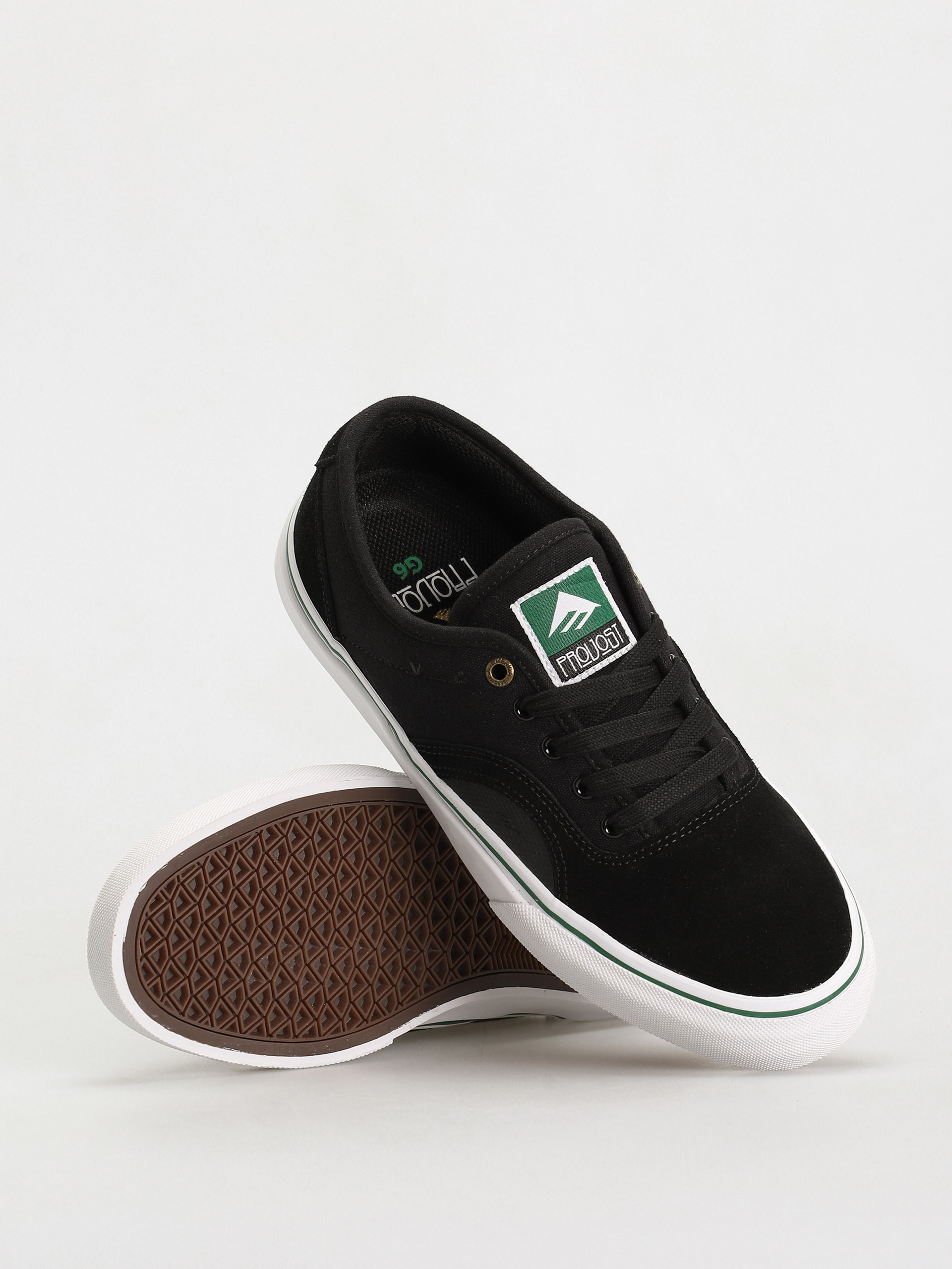 Emerica Provost G6 Schuhe (black/white/gold)
