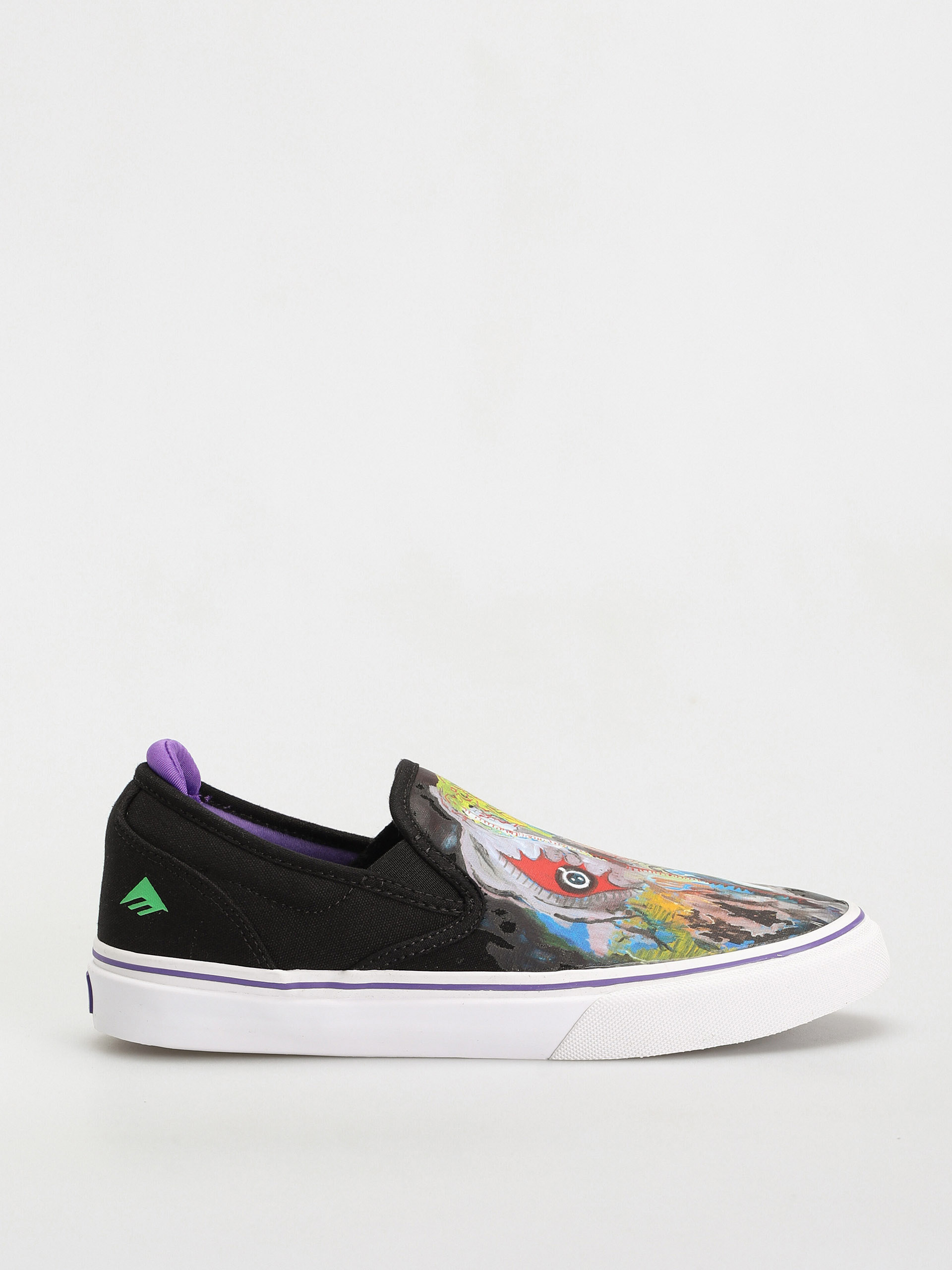 Emerica Wino G6 Slip On X Dinosaur Jr Shoes (black/purple)