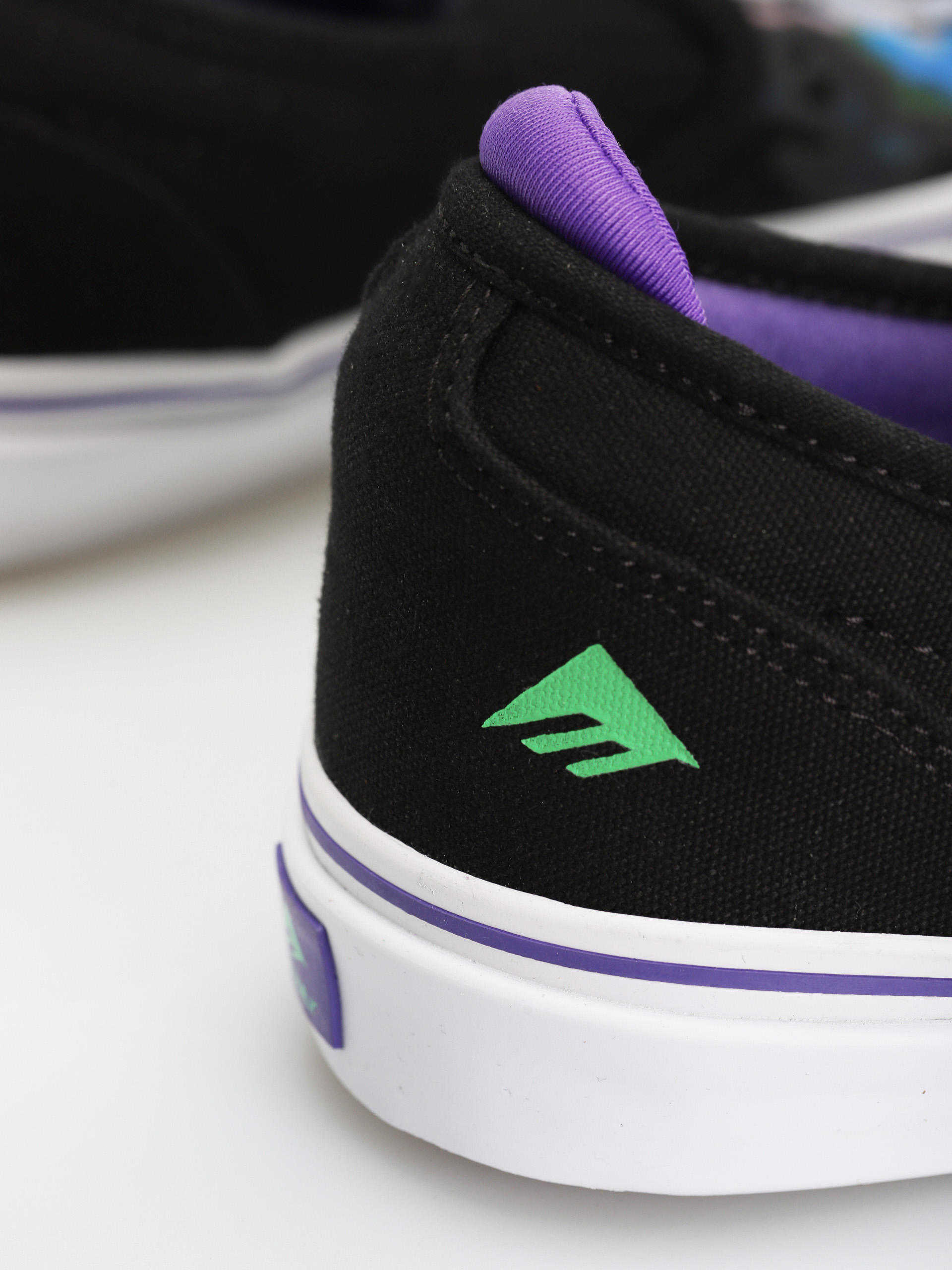Emerica Wino G6 Slip On X Dinosaur Jr Shoes (black/purple)