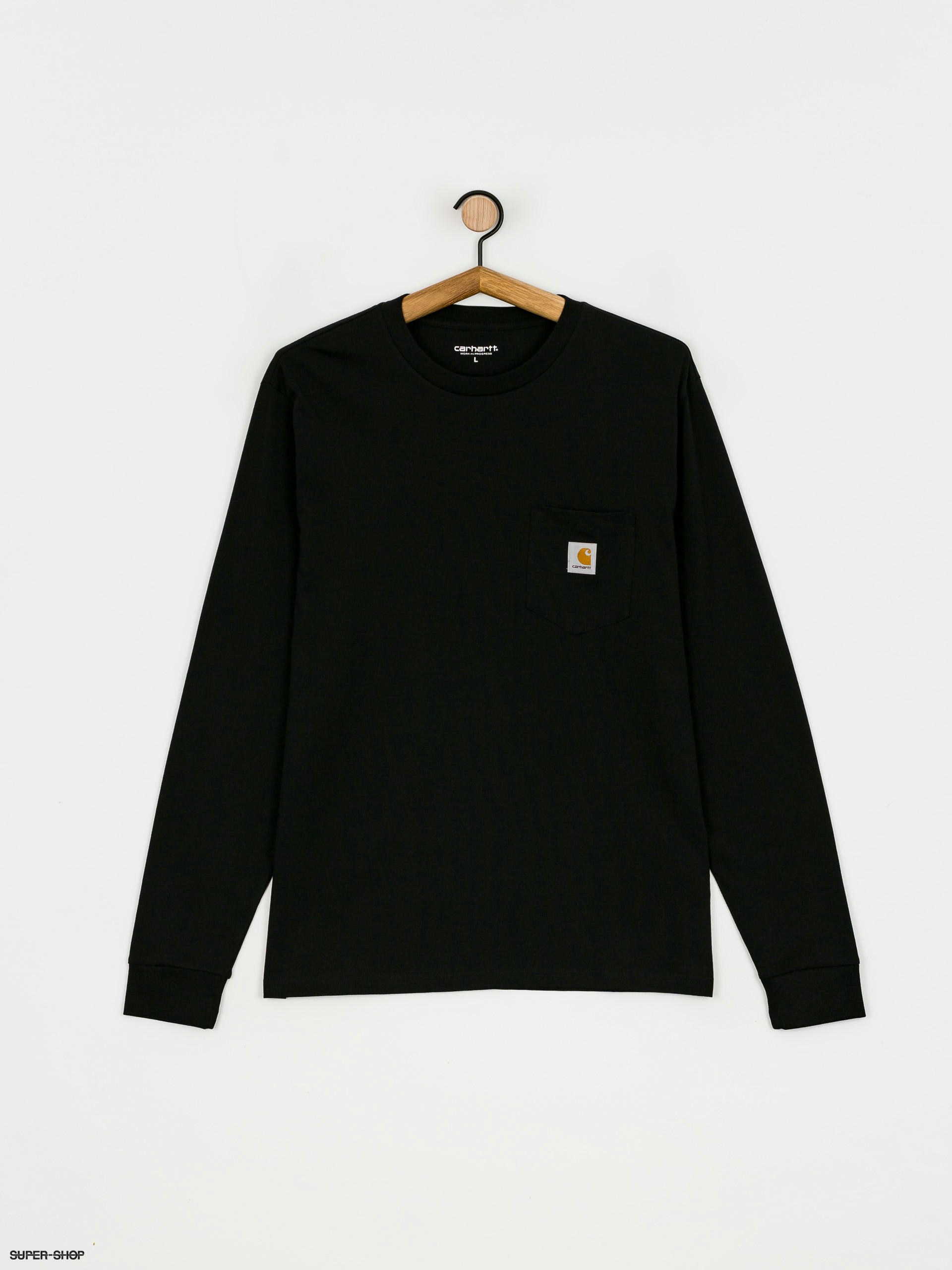 Carhartt WIP Pocket Longsleeve (black)