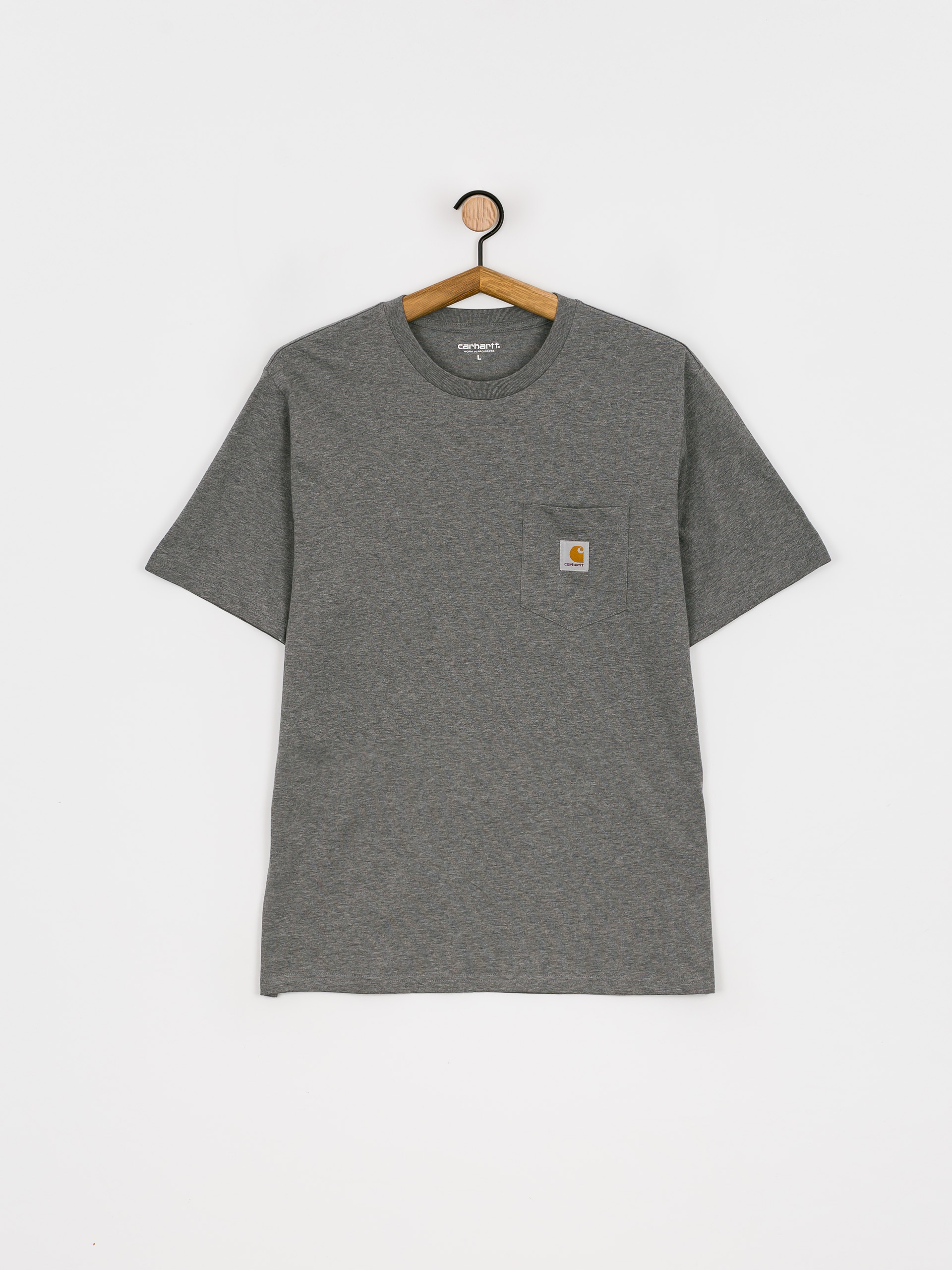 Carhartt WIP Pocket T-shirt (dark grey heather)