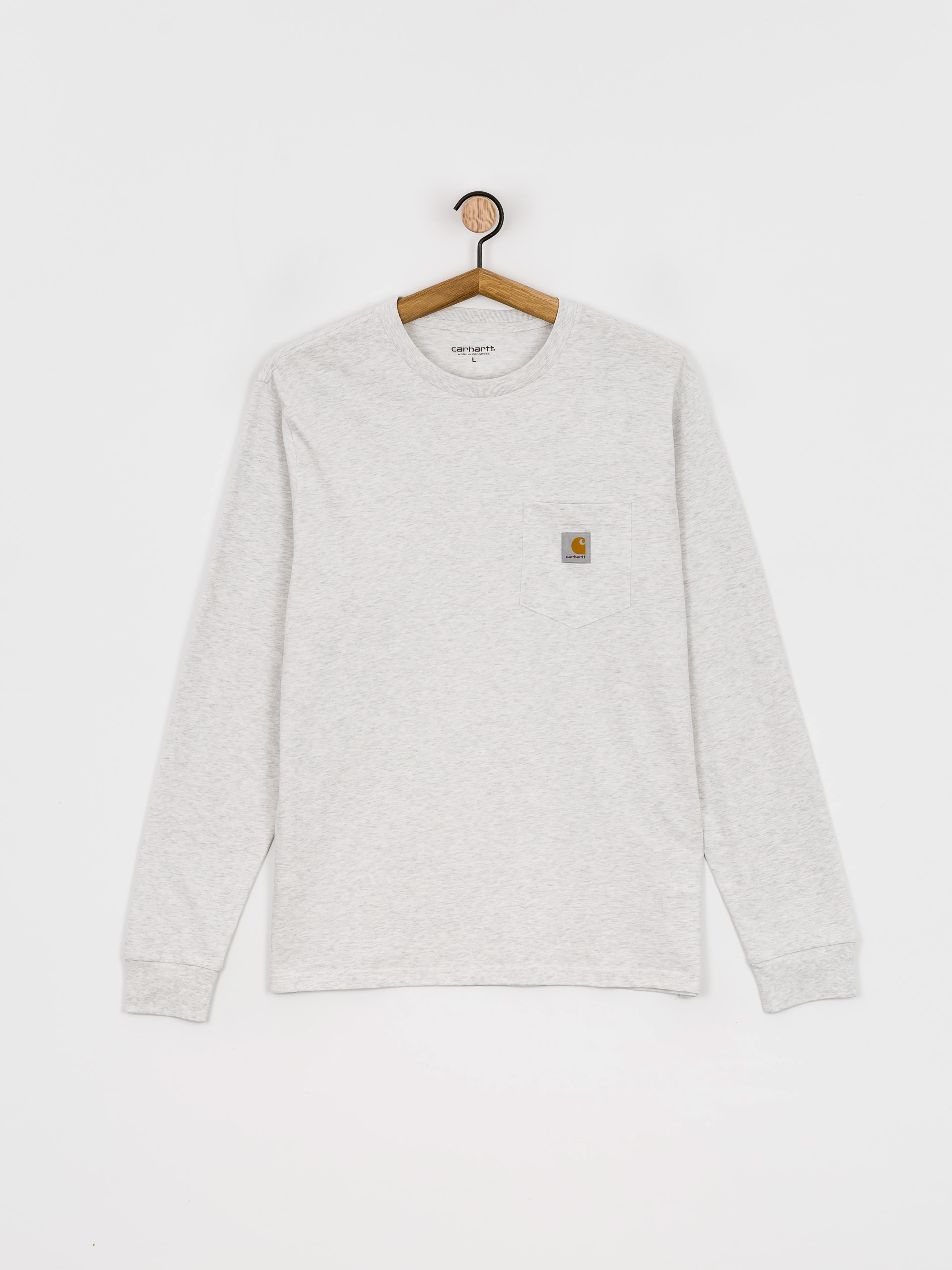 Carhartt WIP Pocket Longsleeve (ash heather)