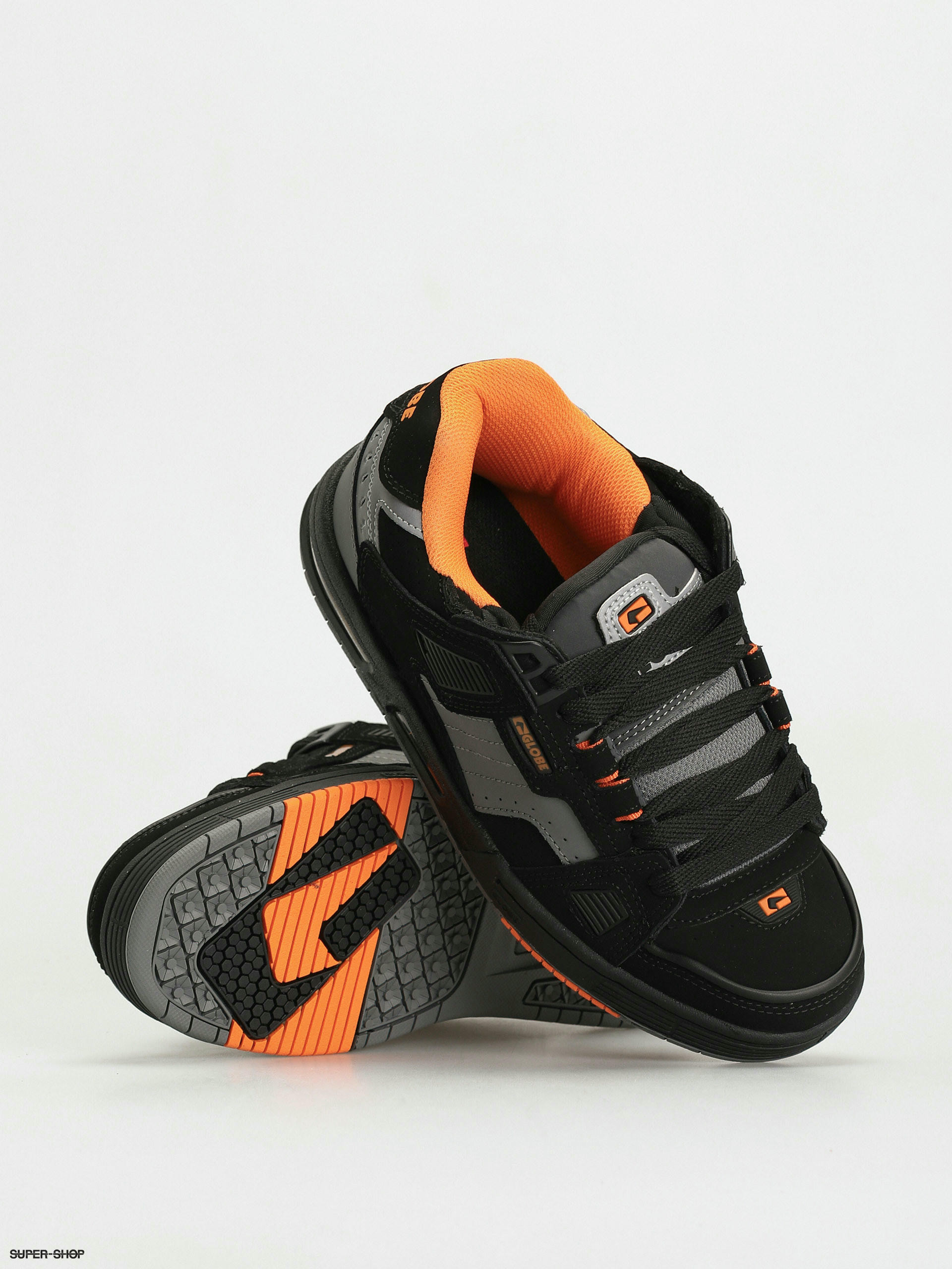 Globe Sabre Shoes black grey orange