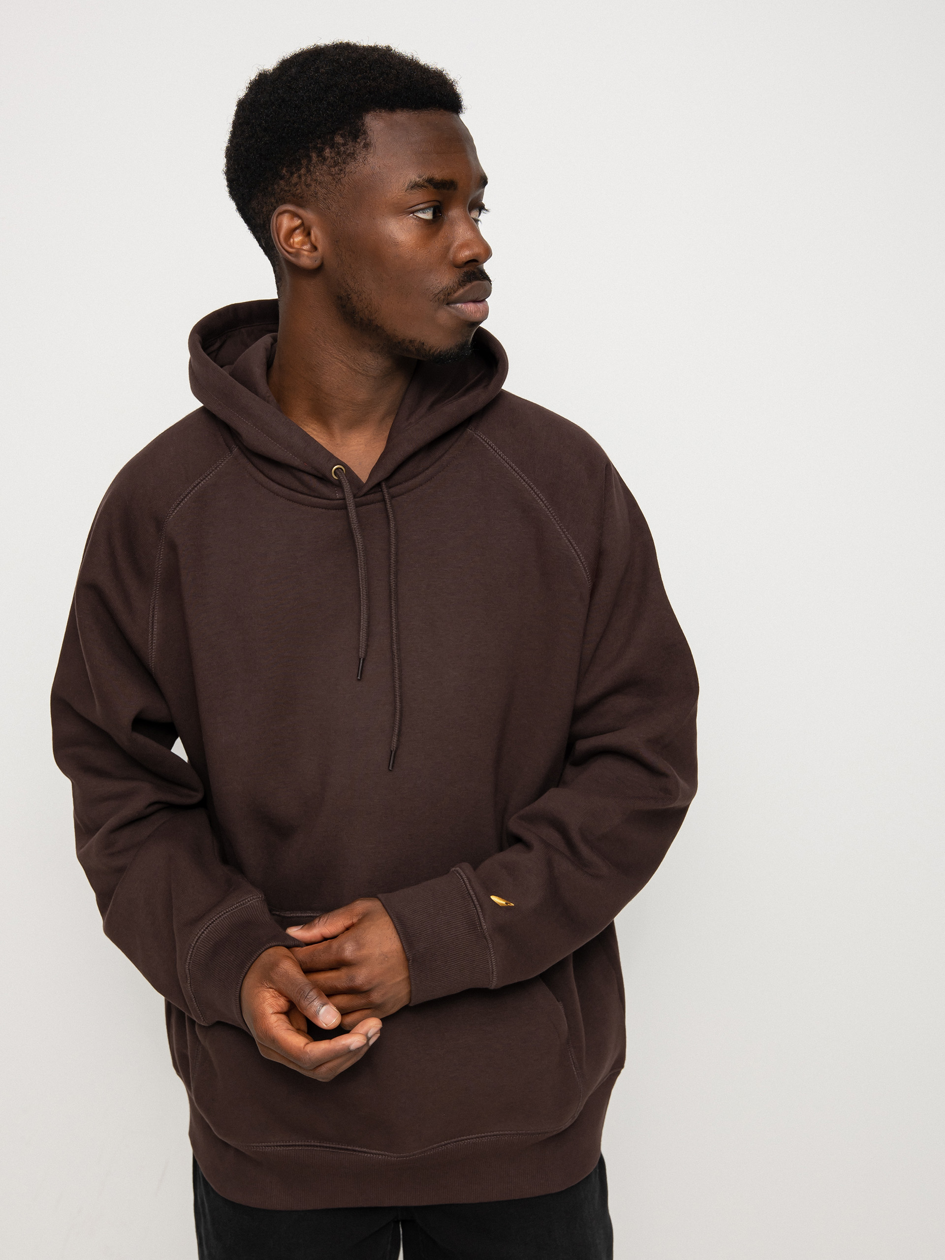 Carhartt WIP Chase HD Hoodie brown (dark umber/gold)
