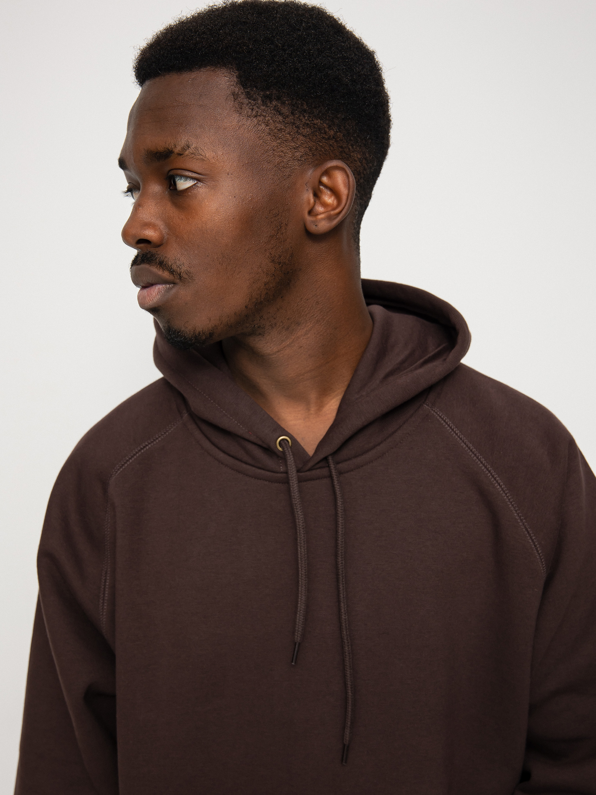 Carhartt WIP Chase HD Hoodie (dark umber/gold)