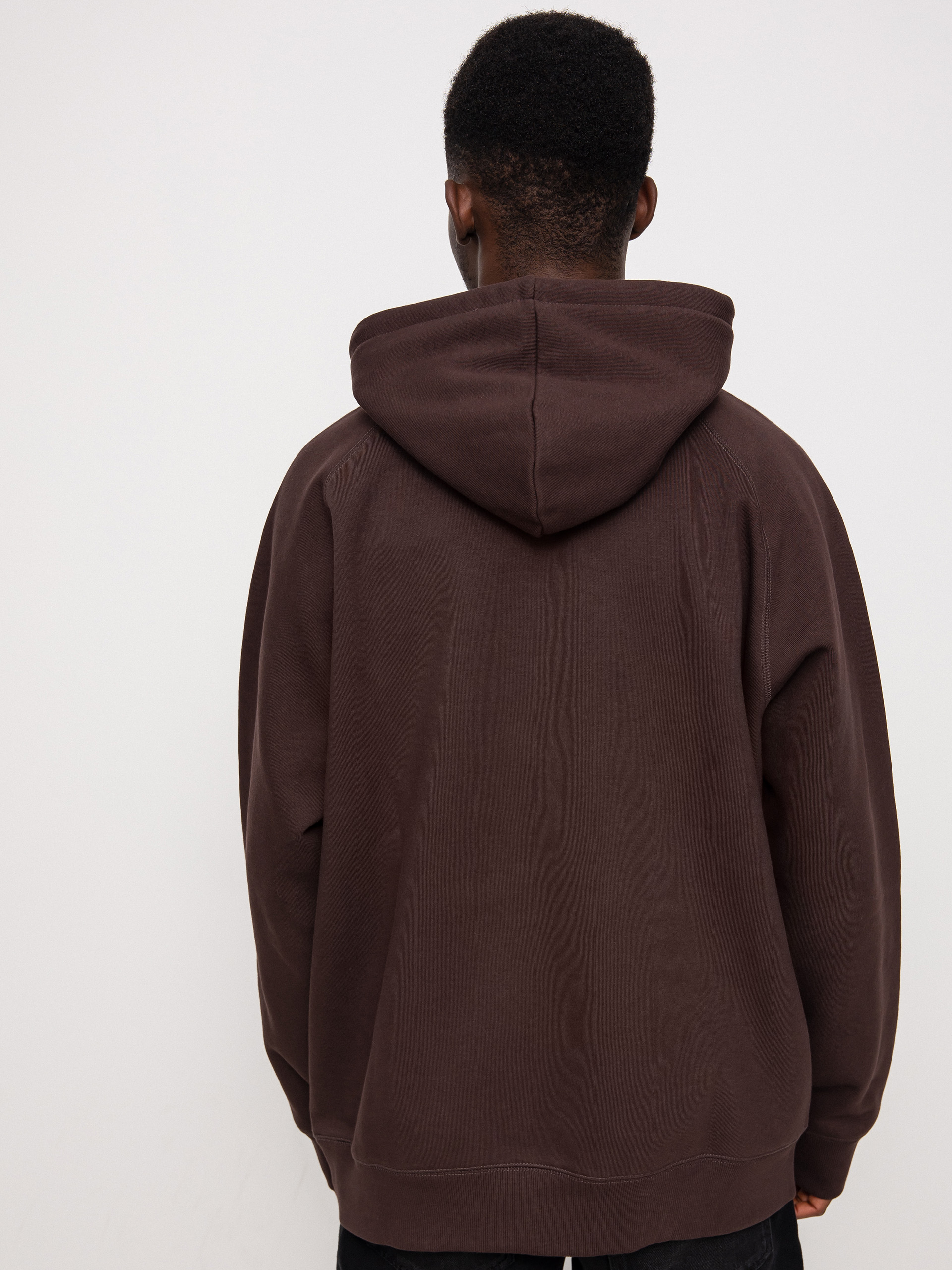 Carhartt WIP Chase HD Hoodie (dark umber/gold)