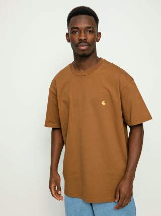 Carhartt WIP Chase T-shirt (hamilton brown/gold)