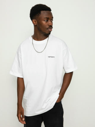 Carhartt WIP Script Embroidery T-shirt (white/black)