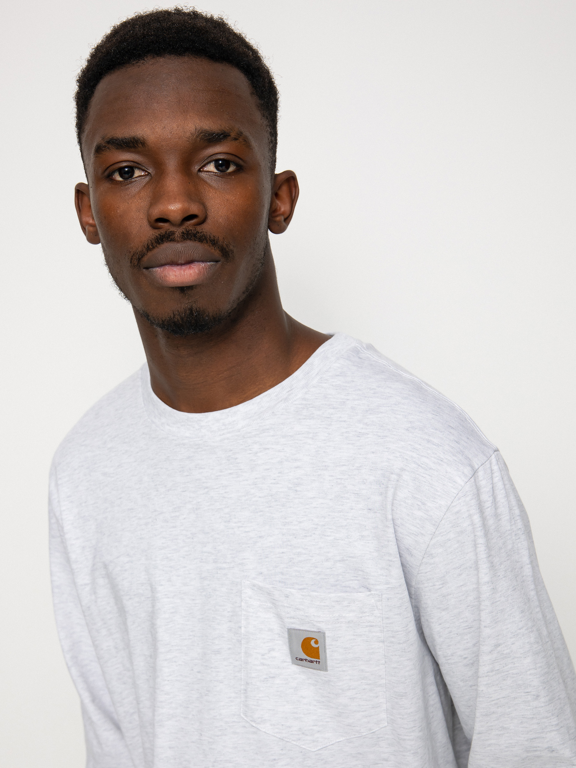 Carhartt WIP Pocket Longsleeve (ash heather)
