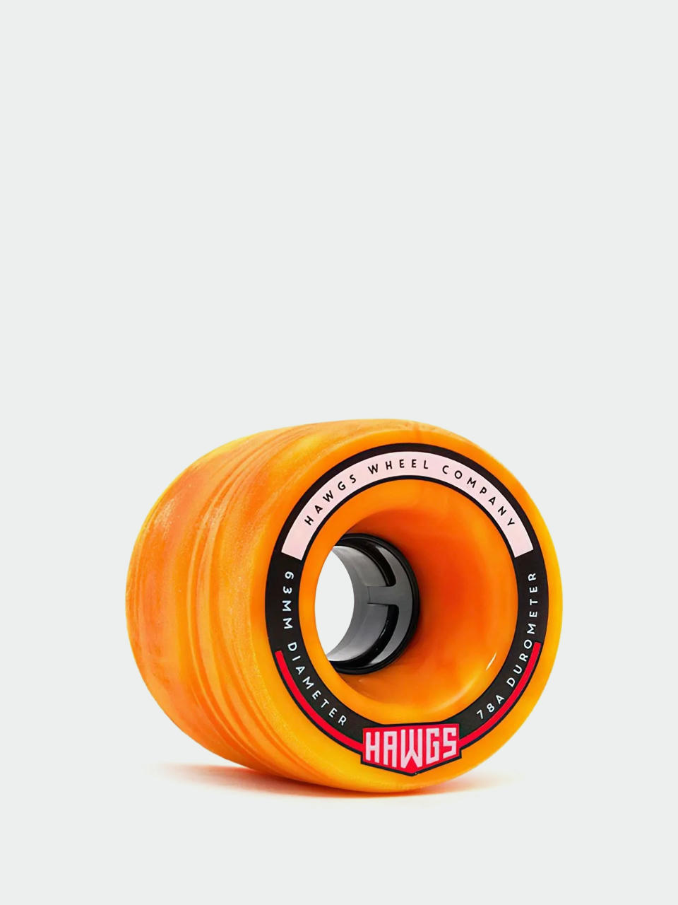 Landyachtz Fattie Hawgs 78A Rollen (orange/yellow swirl)