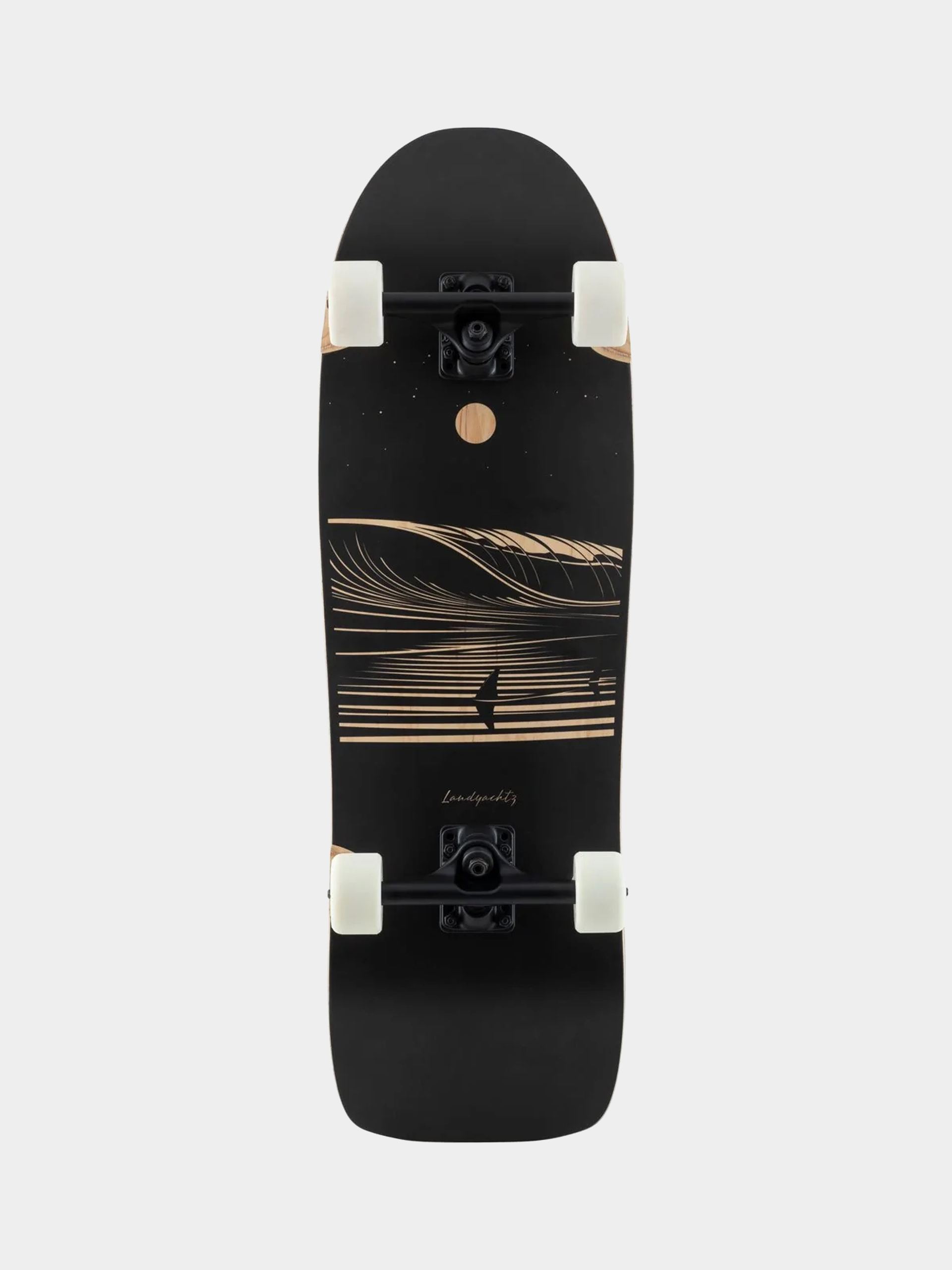 Landyachtz Atv Ditch Life Skateboard (dark wave)