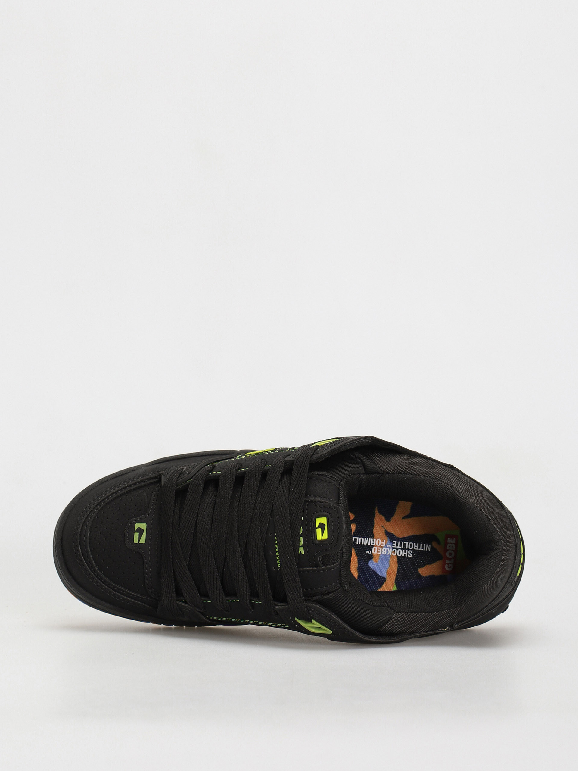 Globe Fusion Shoes (black/lime/mosaic)