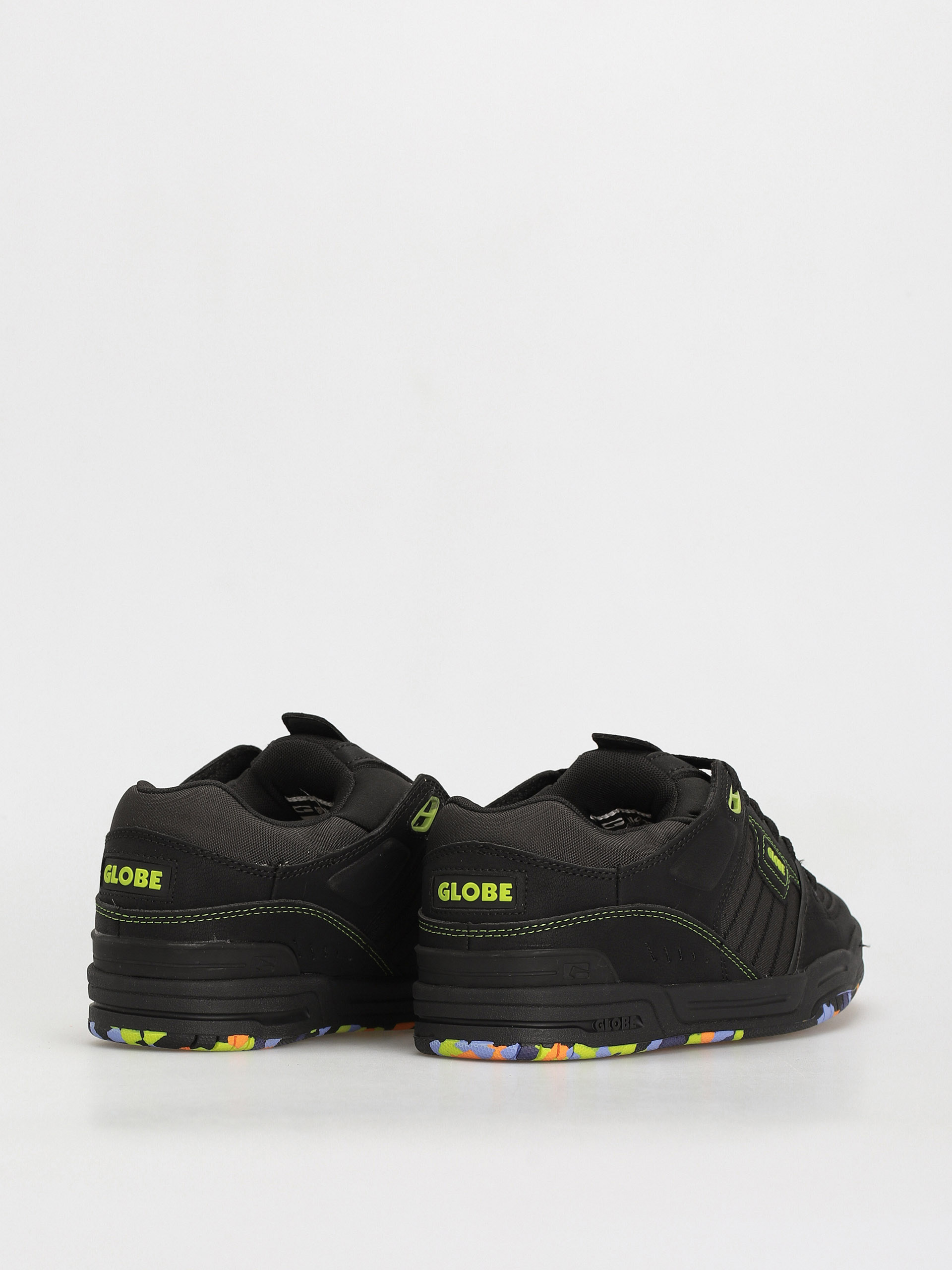 Globe Fusion Shoes (black/lime/mosaic)