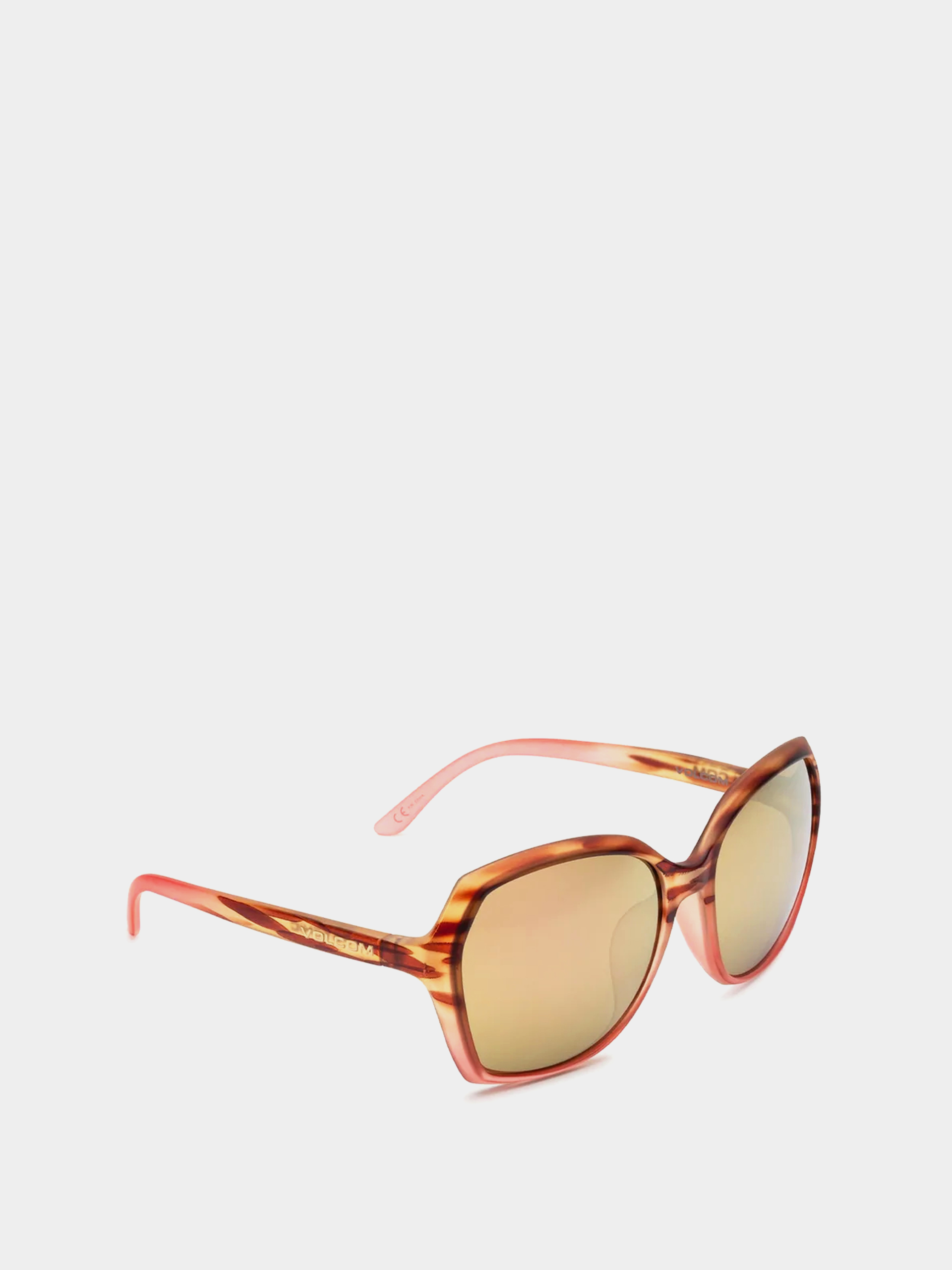 Volcom Psychic Sunglasses Wmn (gloss punk tort/bronze)