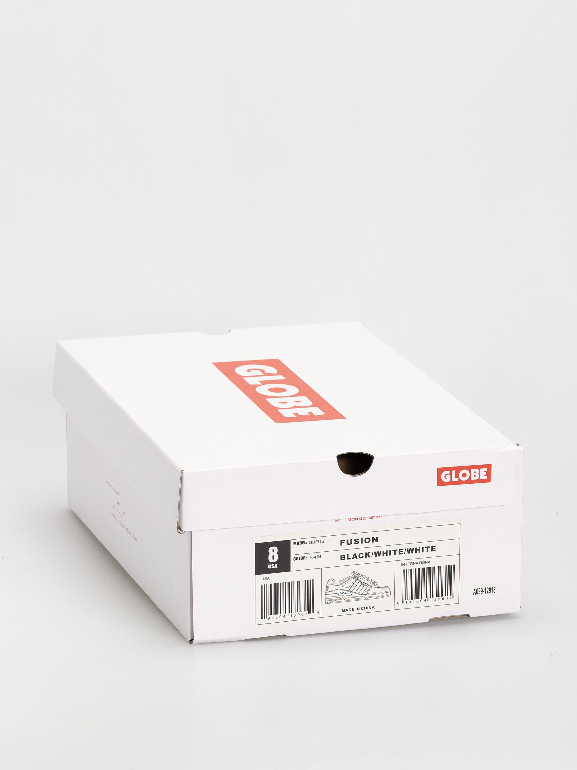 Globe Fusion Shoes (black/white/white)