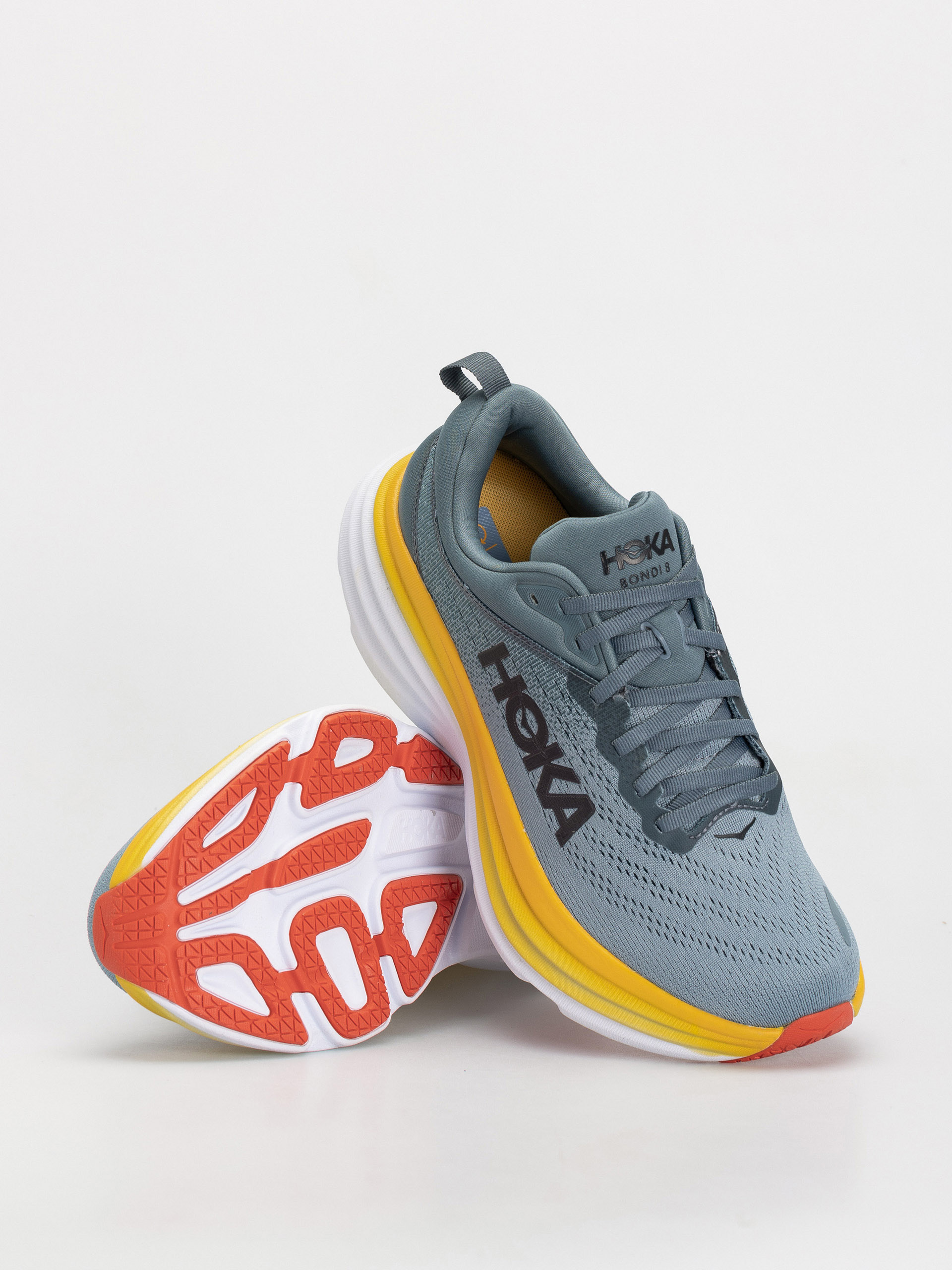 Hoka Bondi 8 Shoes (goblin blue/mountain spring)