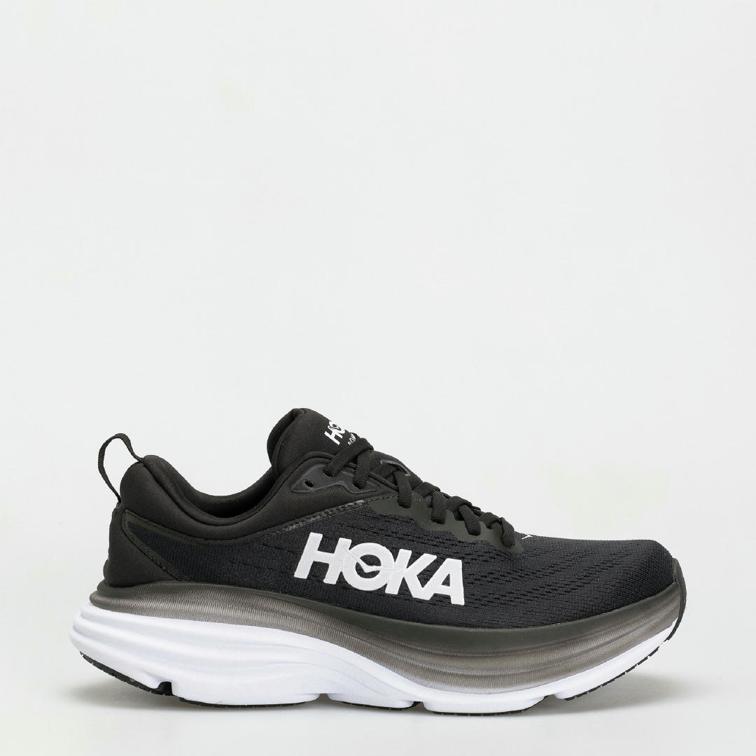 Hoka Bondi 8 Shoes (black/white)