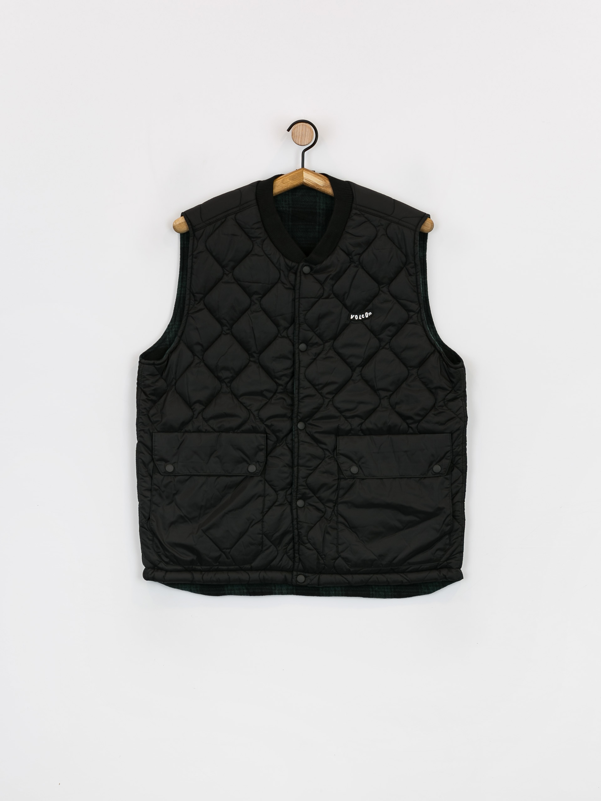 Volcom Mens Vermano Vest (Black) main image 1