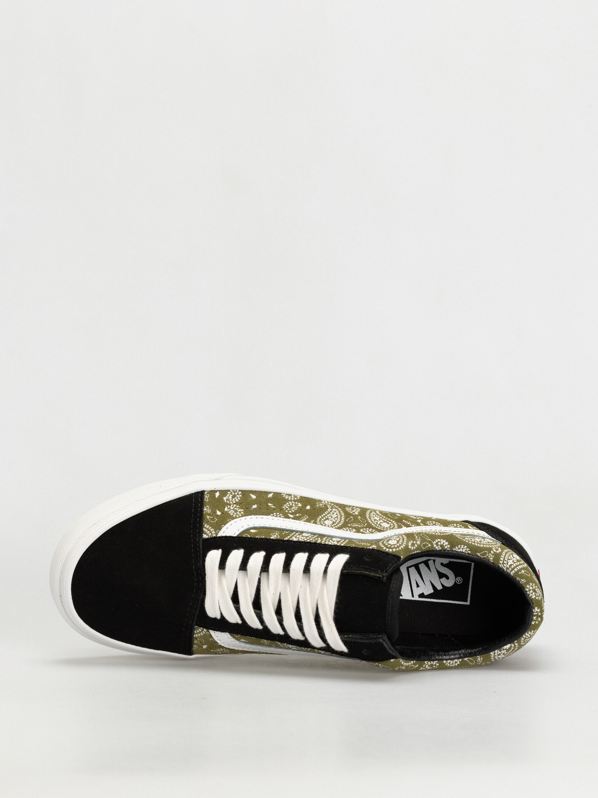 Vans Old Skool Schuhe (paisley suede black/olive)
