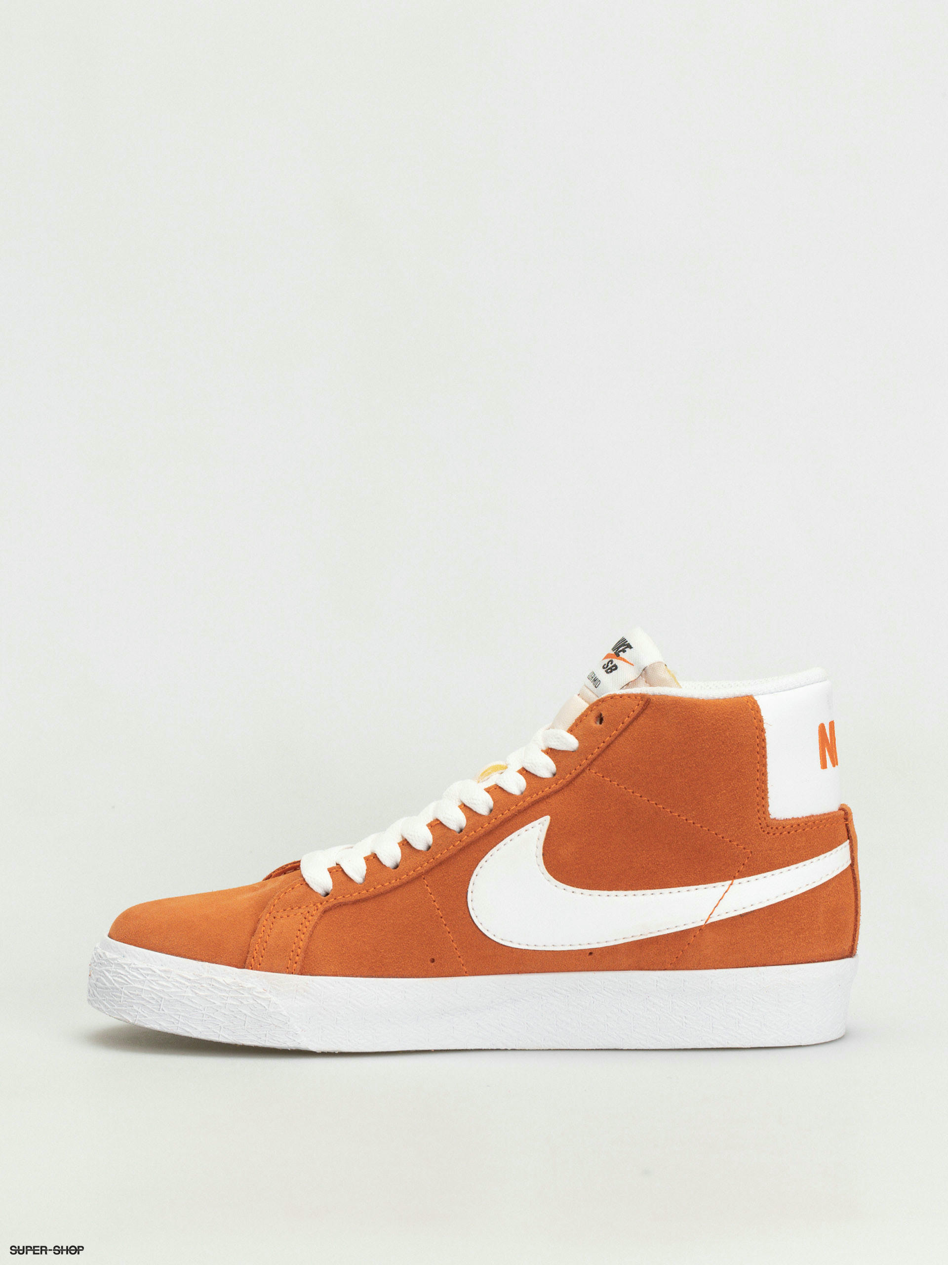 Nike SB Zoom Blazer Mid Shoes (safety orange/white safety orange