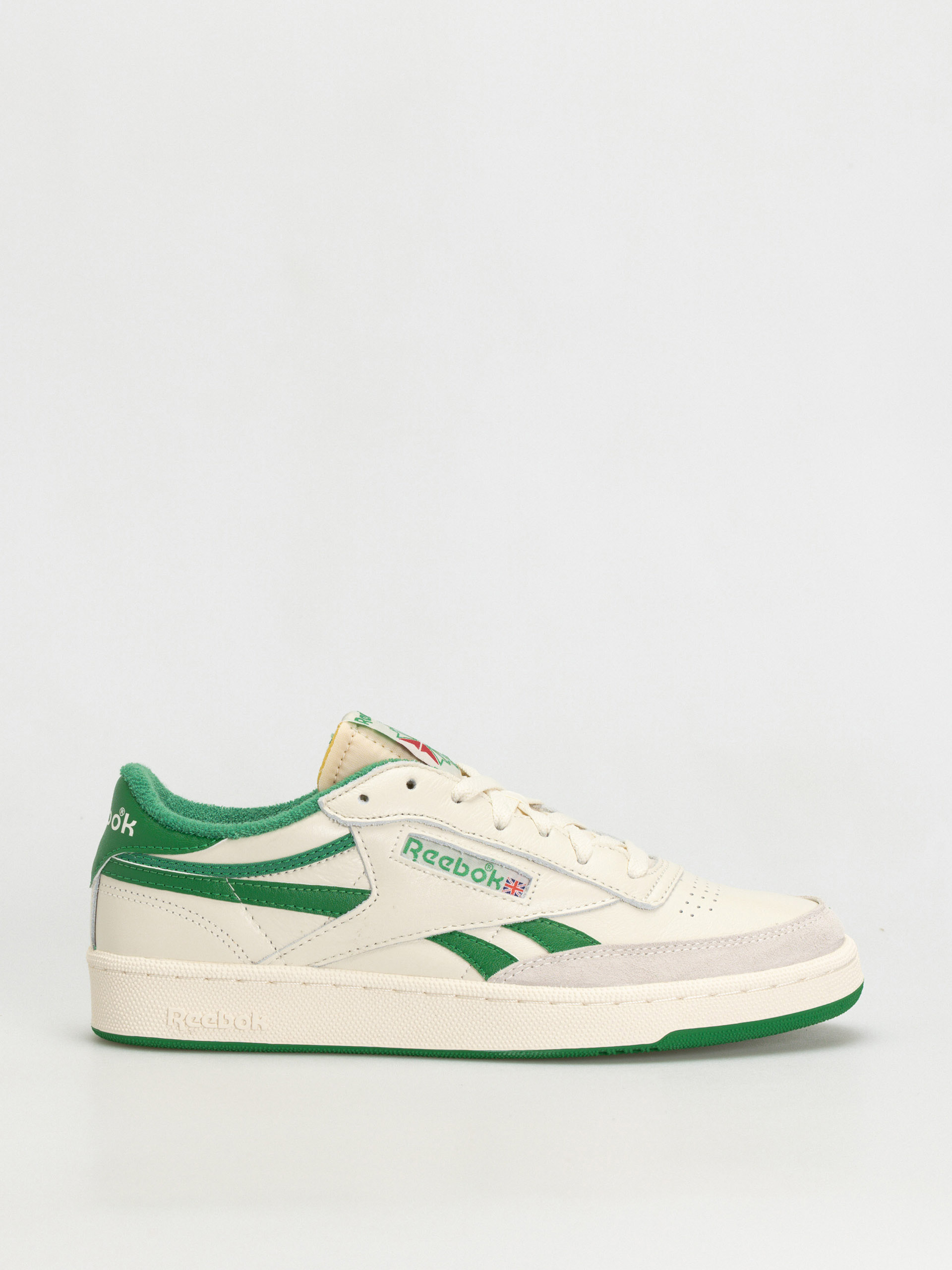 Reebok Club C Revenge Vint Schuhe (chalk/papwht/glegrn)