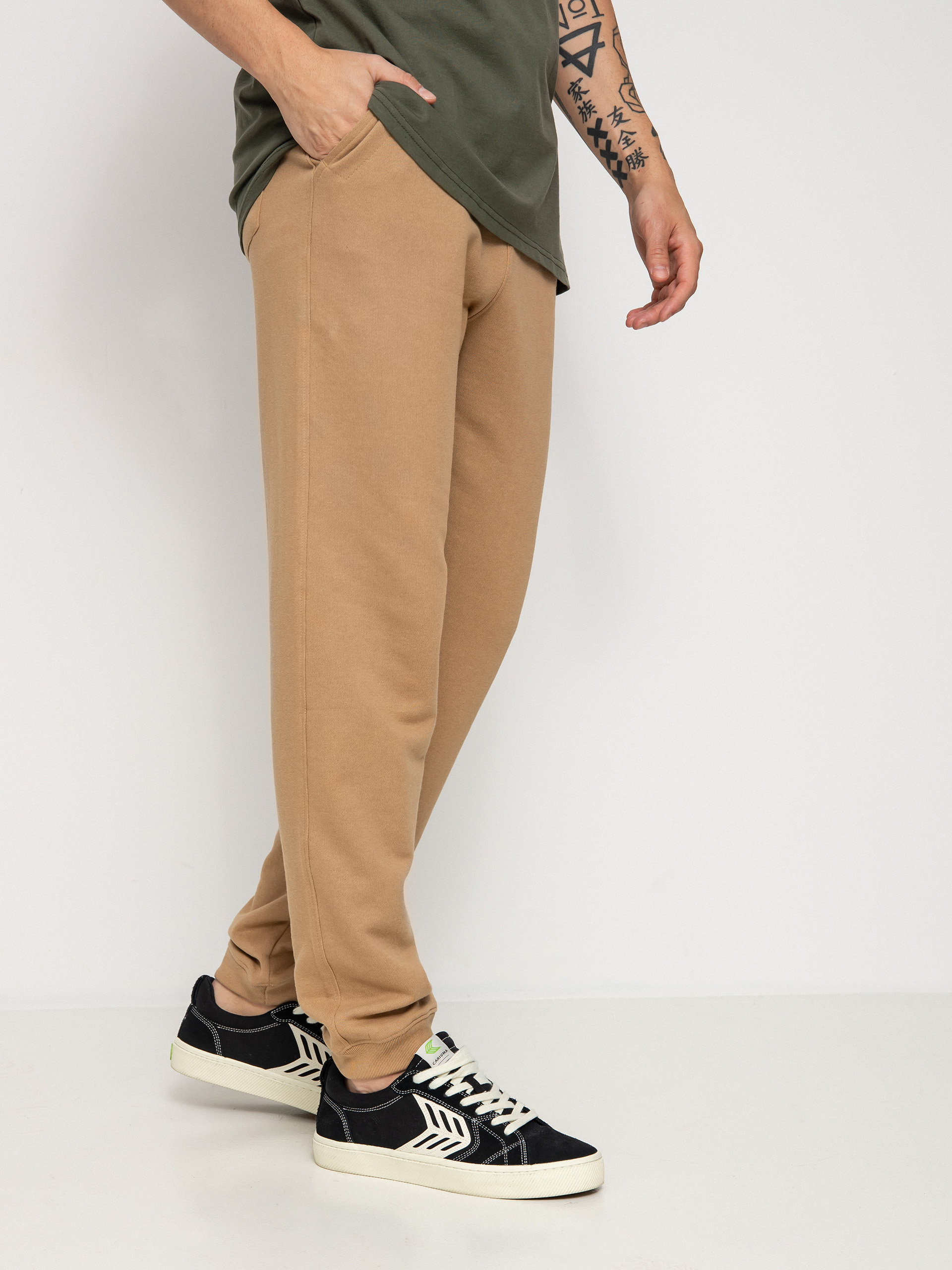 Quiksilver Essentials Terry Pants (tannin)