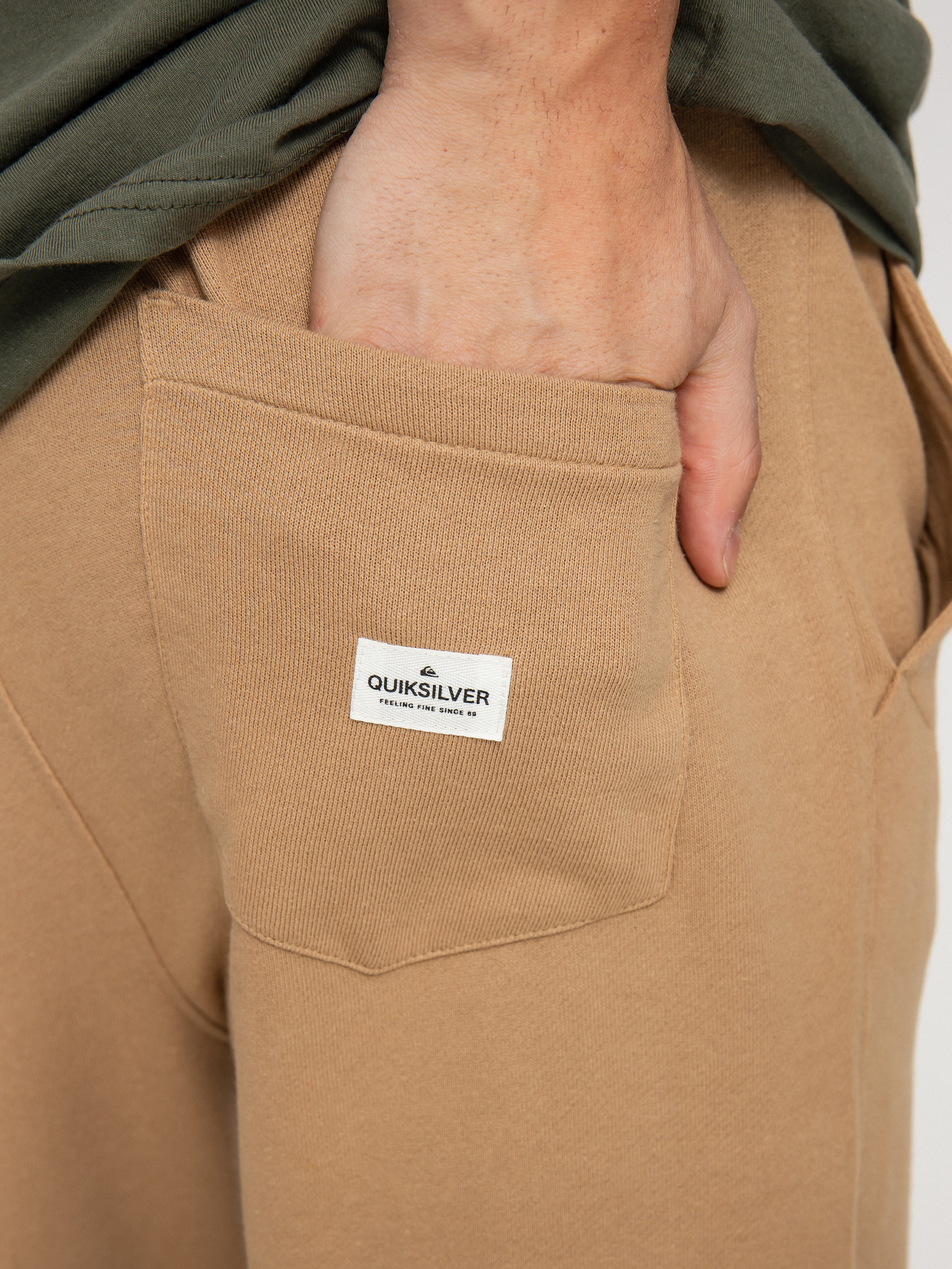 Quiksilver Essentials Terry Pants (tannin)