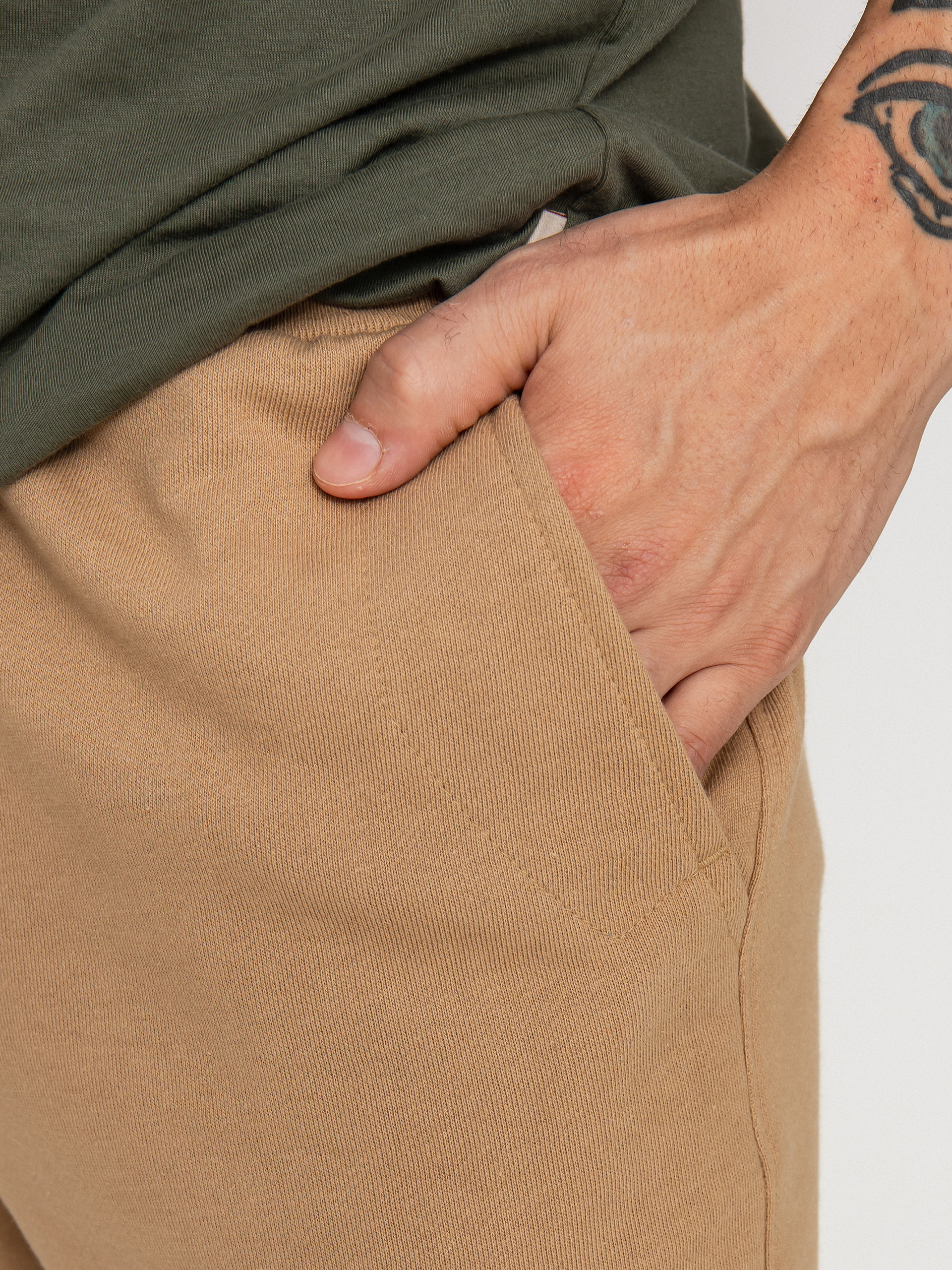 Quiksilver Essentials Terry Pants (tannin)