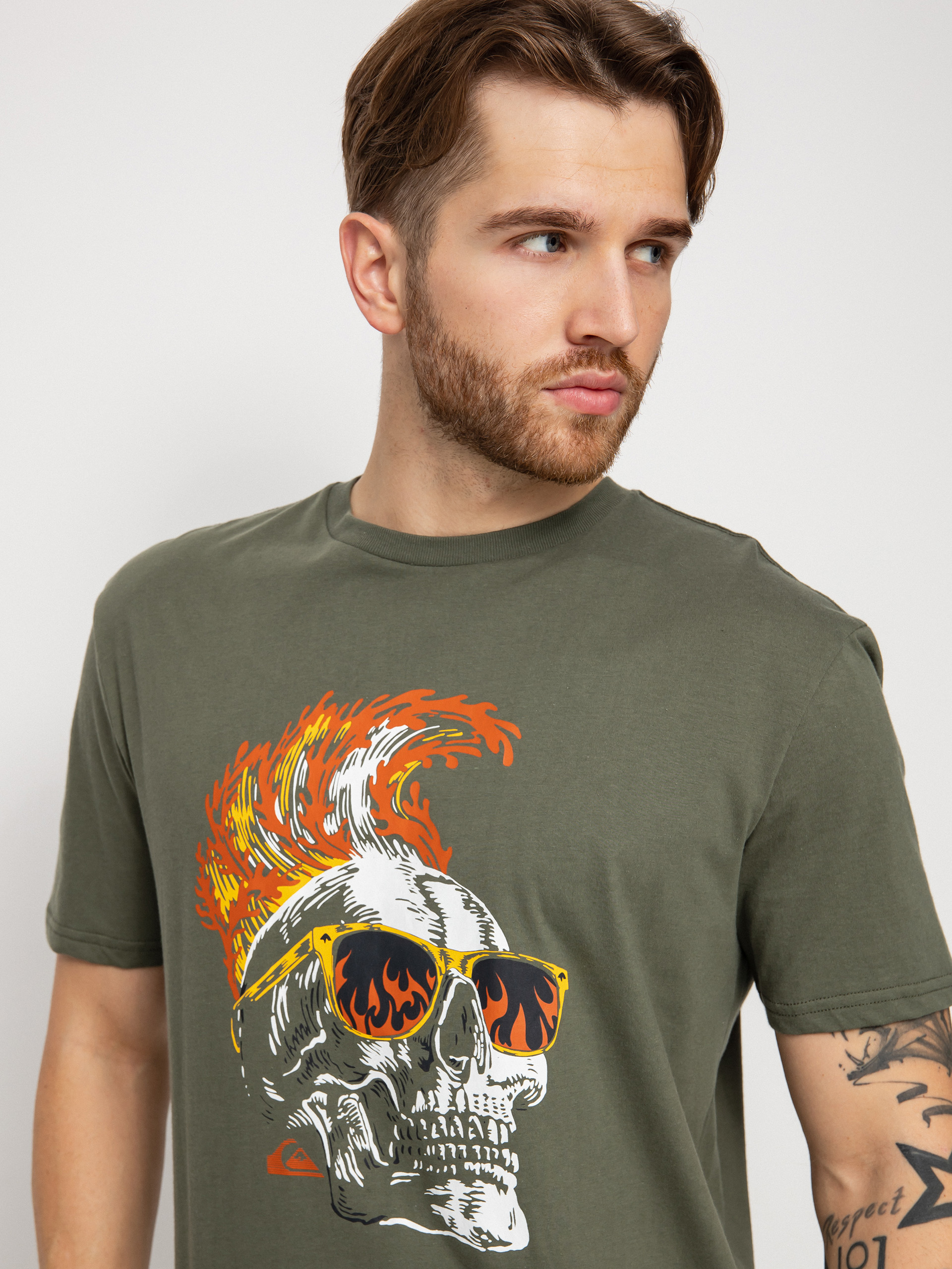 Quiksilver Smoke Screen T-shirt (thyme)