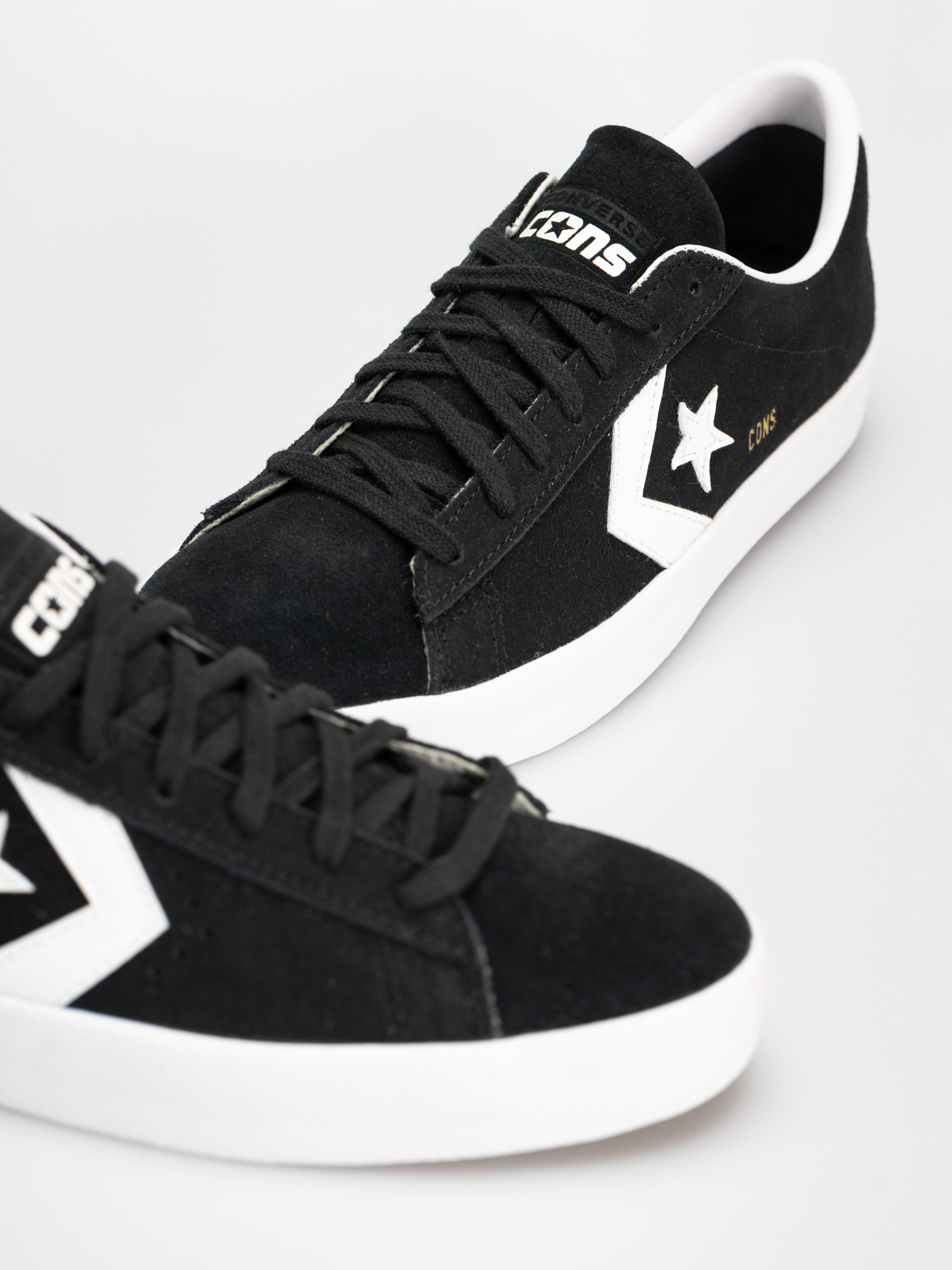 Converse Pro Leather Vulc Shoes (black/white)