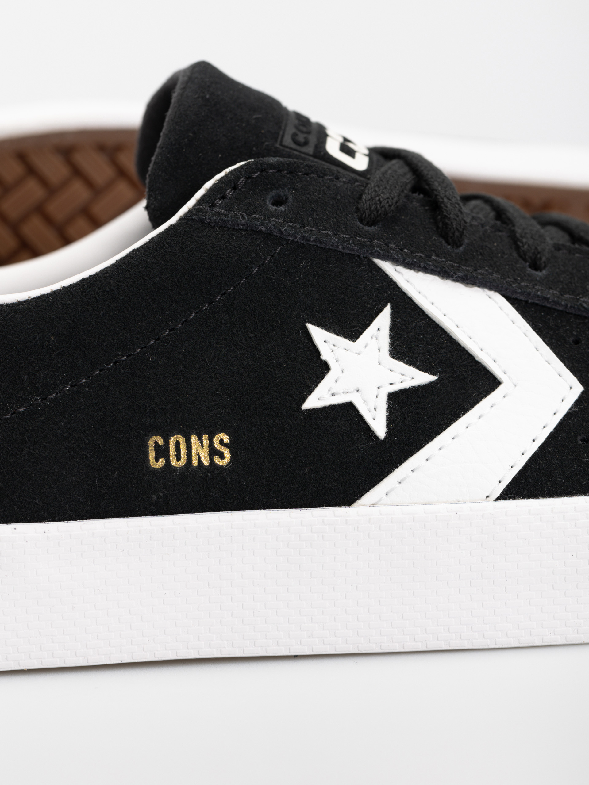 Converse Pro Leather Vulc Shoes (black/white)