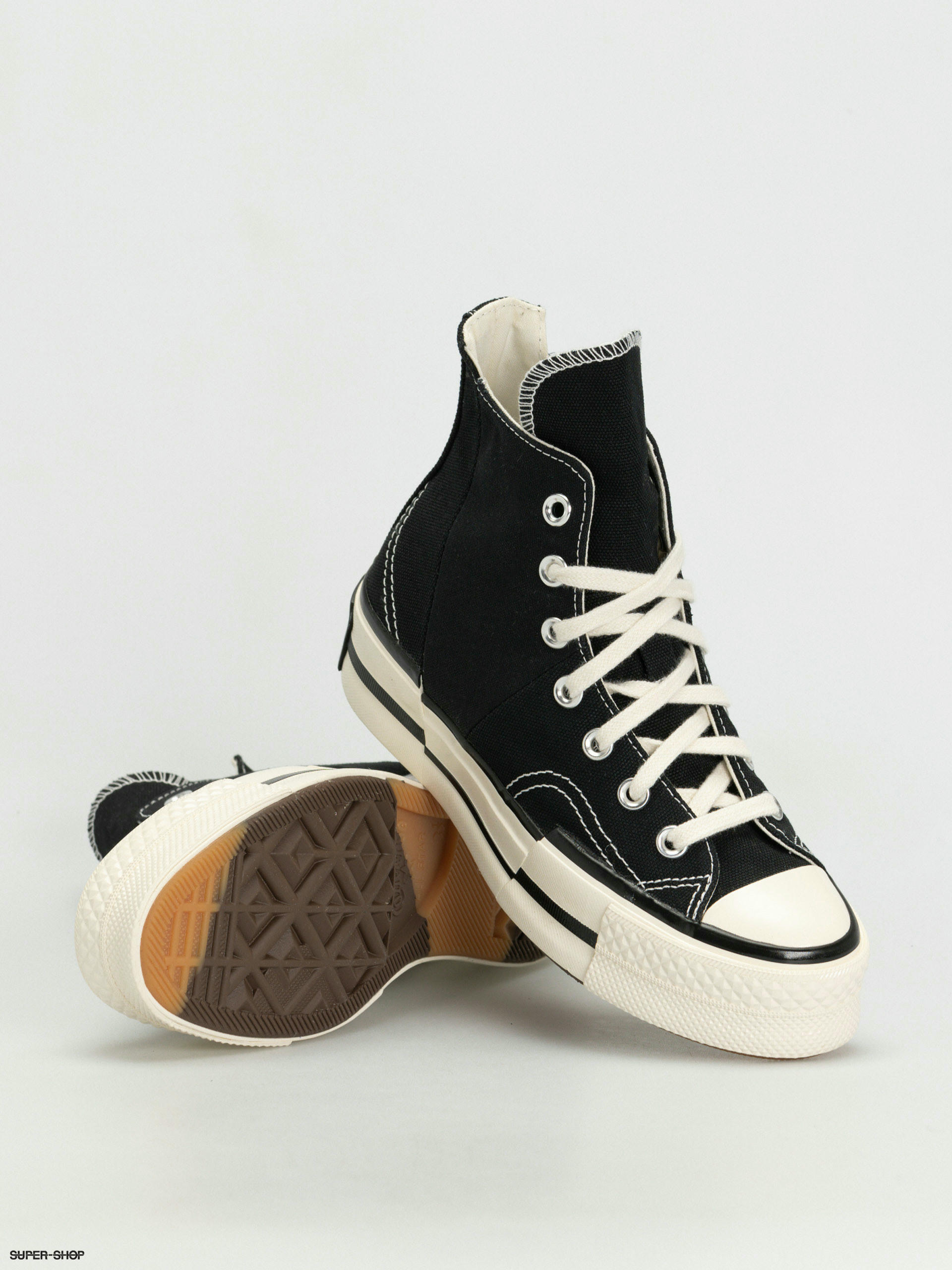 Converse Chuck 70 Plus Hi Chucks (black/egret/black)