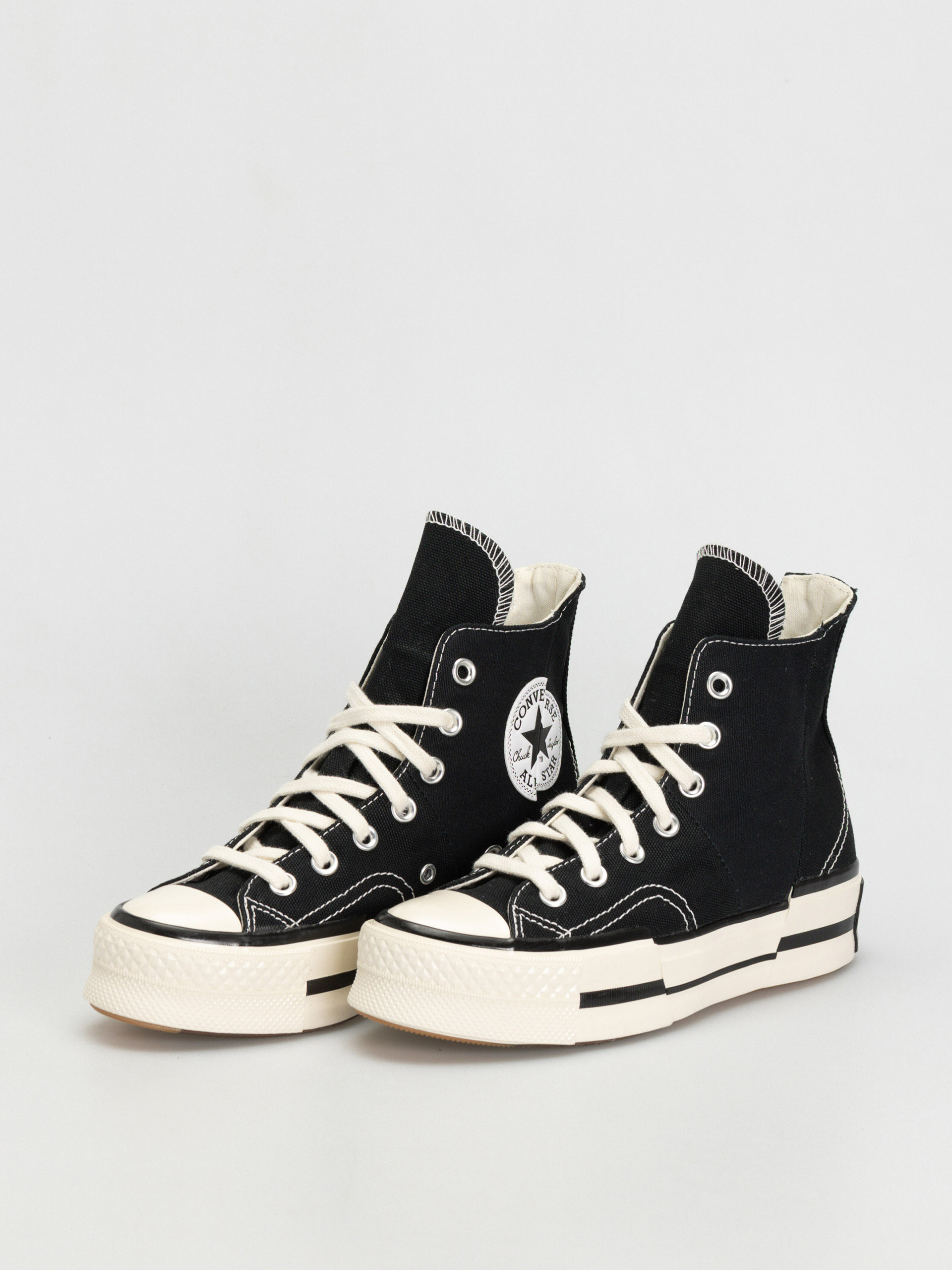 Converse Chuck 70 Plus Hi Chucks (black/egret/black)