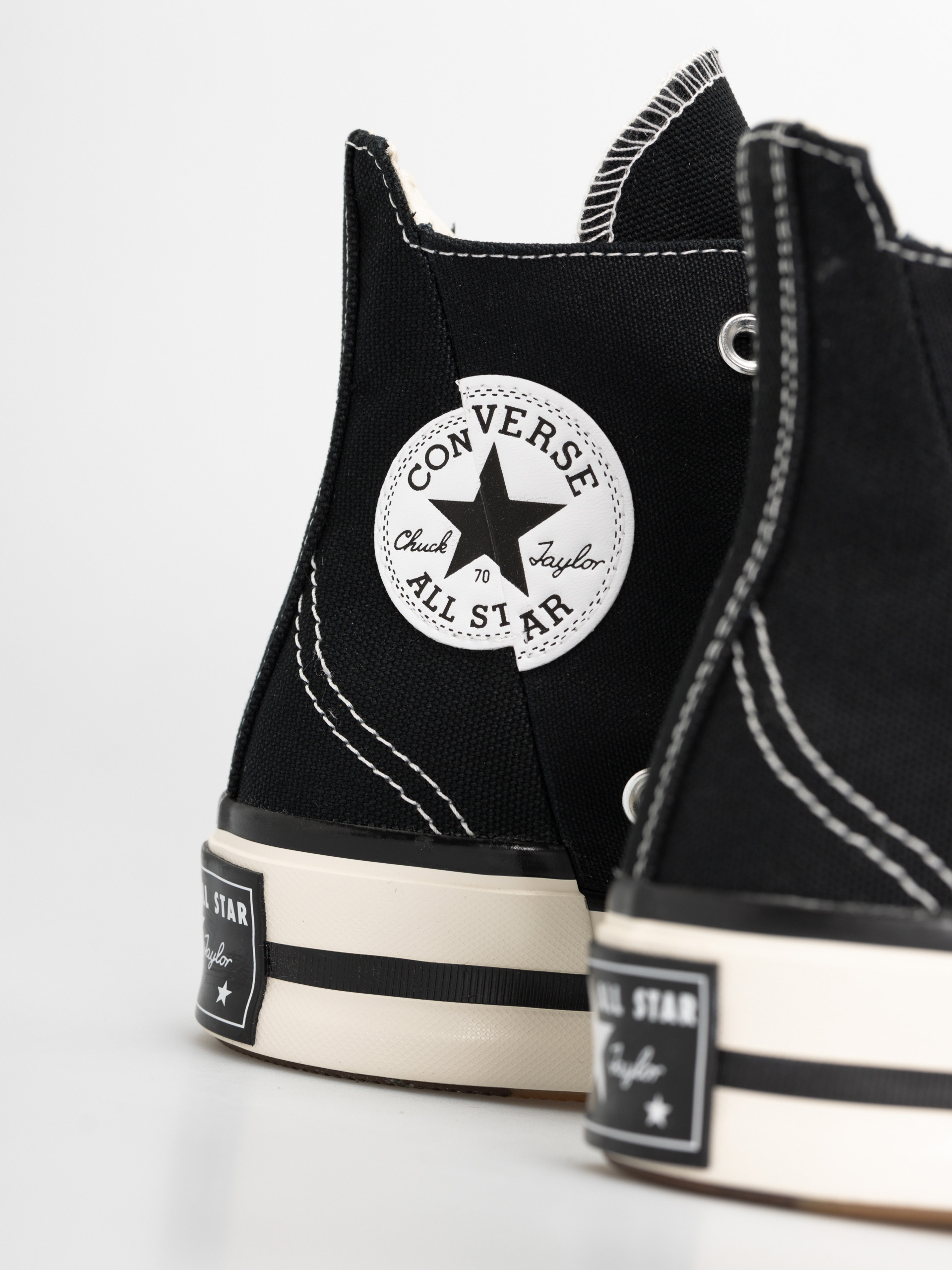 Converse Chuck 70 Plus Hi Chucks (black/egret/black)