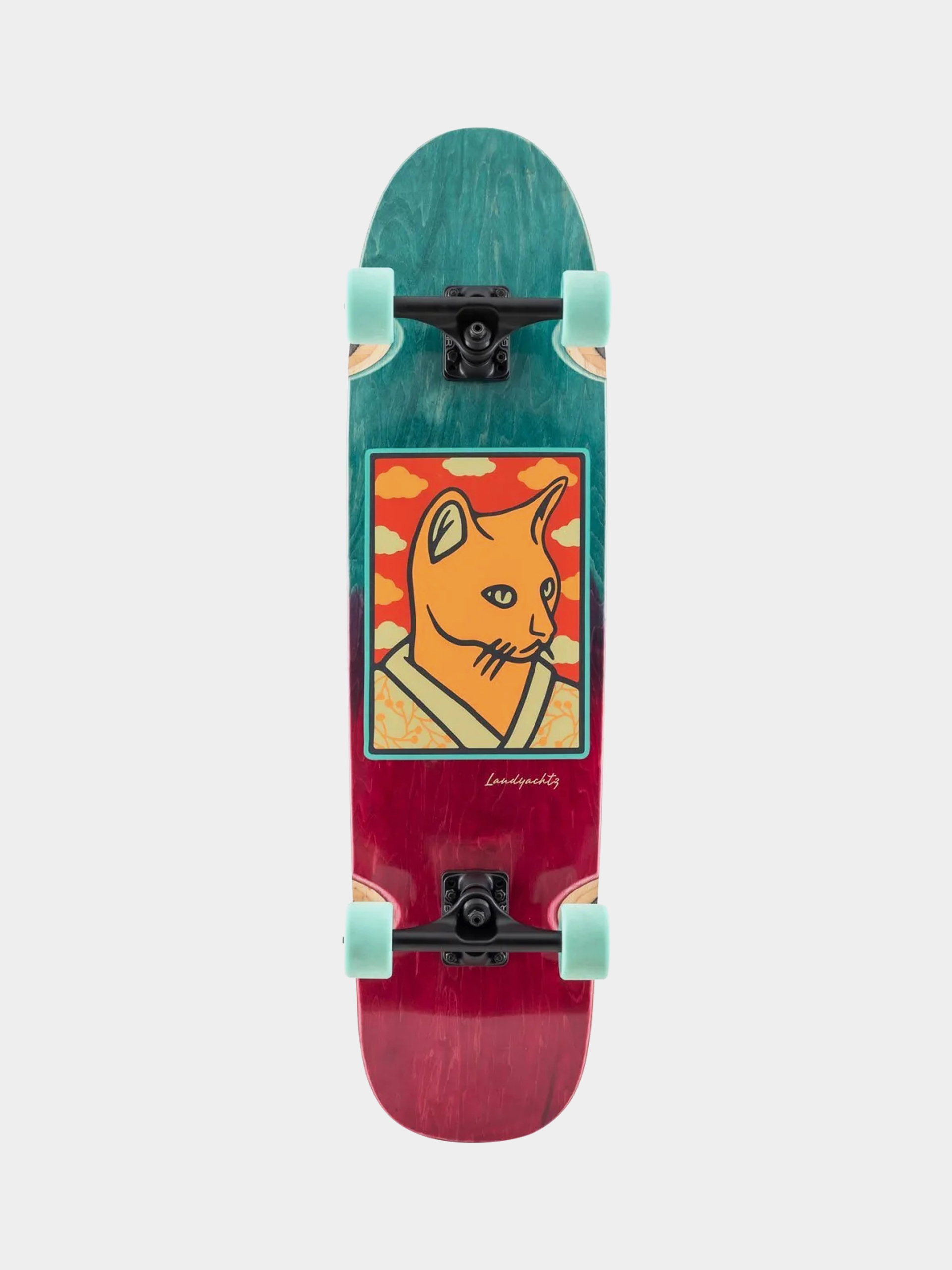 Landyachtz Rally Cat Longboard (kimono)