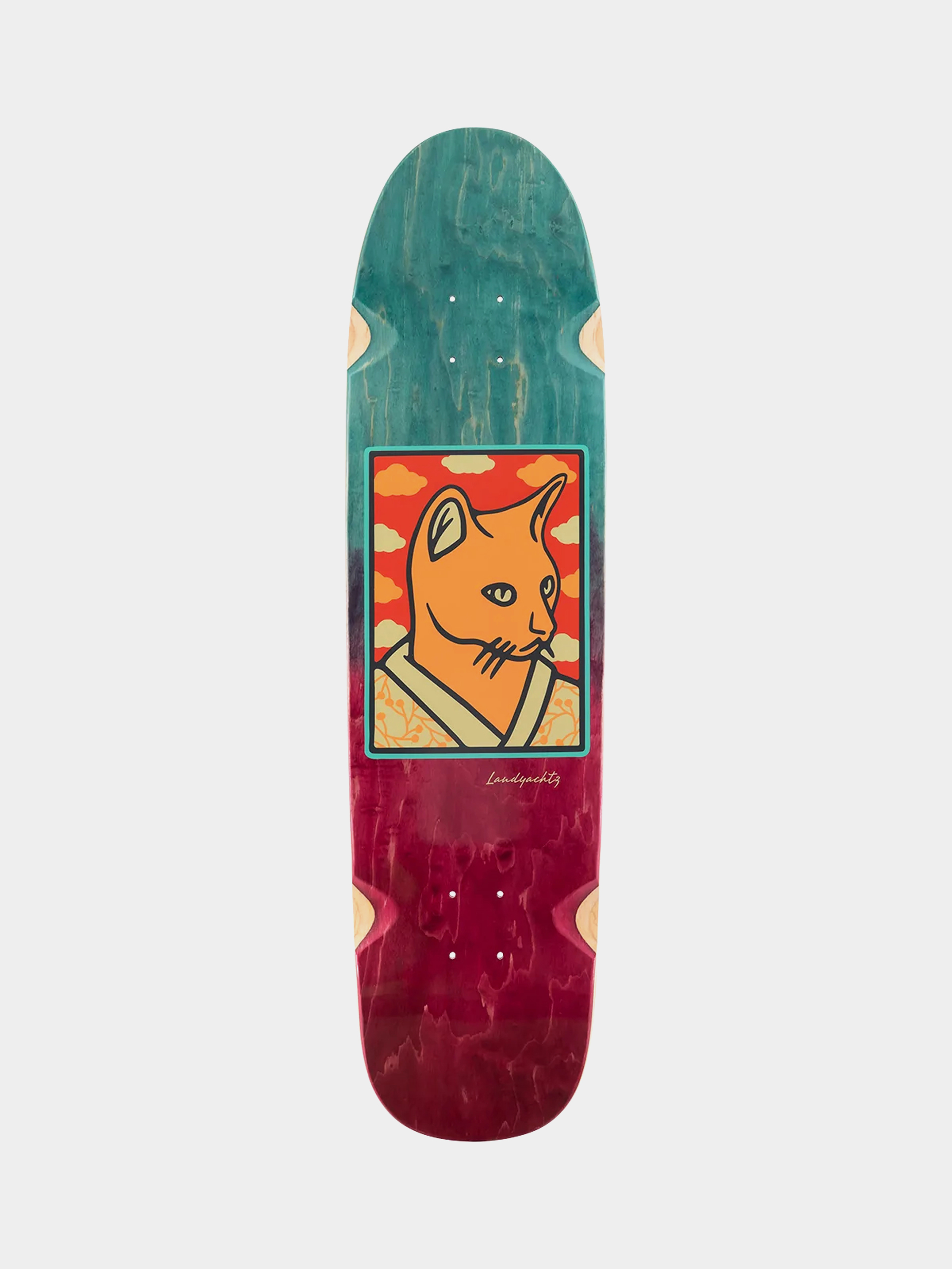 Landyachtz Rally Cat Longboard (kimono)