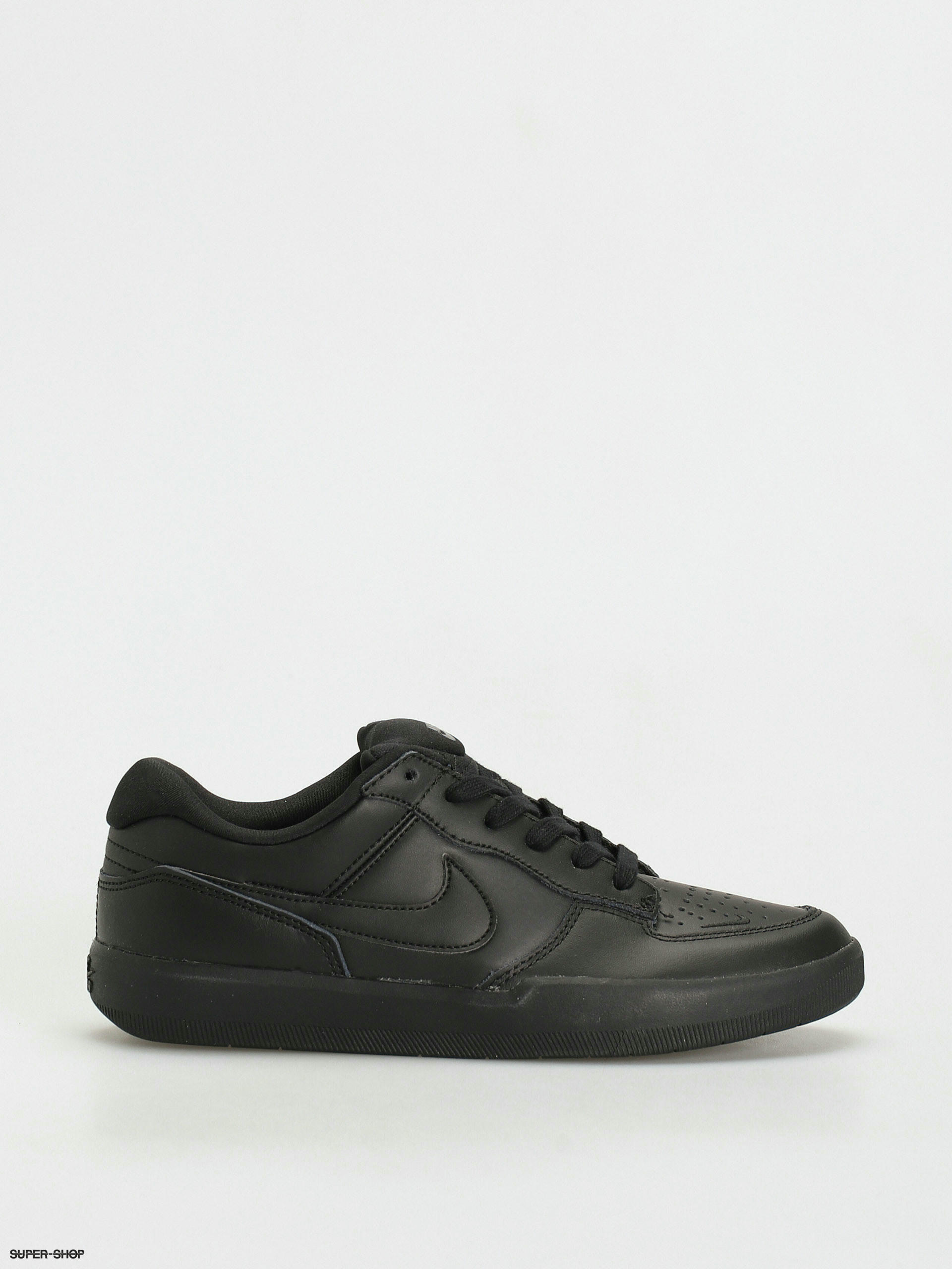 nike sb leather black