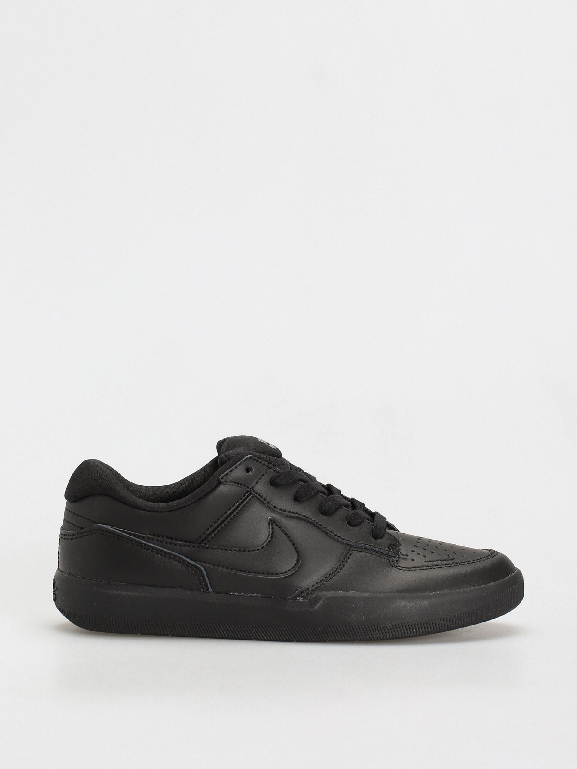 Nike SB Force 58 Premium Leather Shoes (black/black black black)