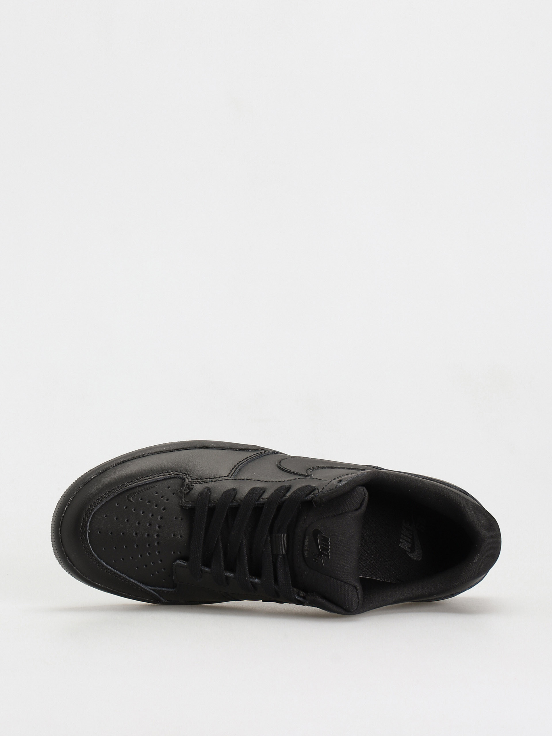 Nike SB Force 58 Premium Leather Shoes (black/black black black)