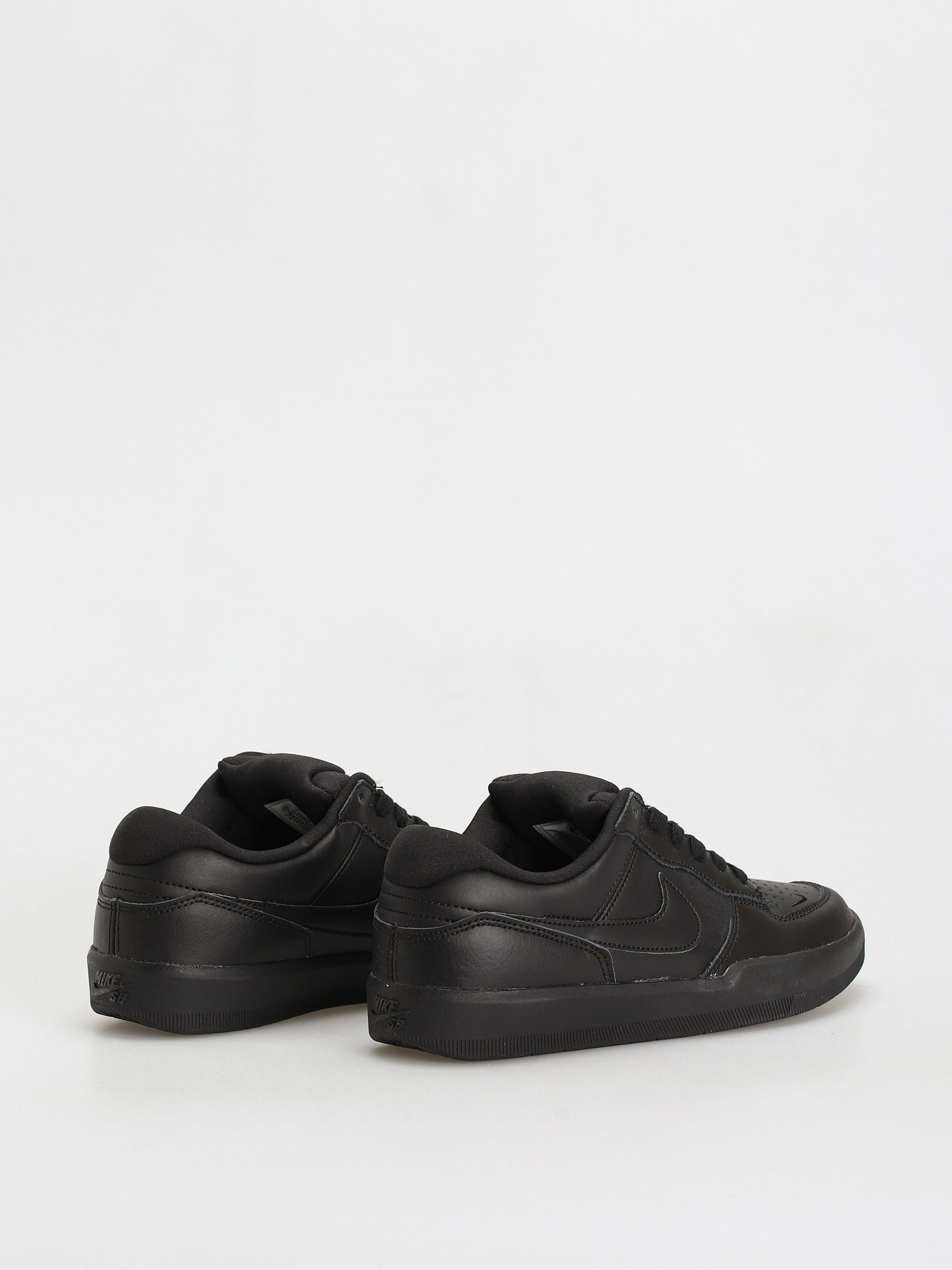 Nike SB Force 58 Premium Leather Shoes (black/black black black)
