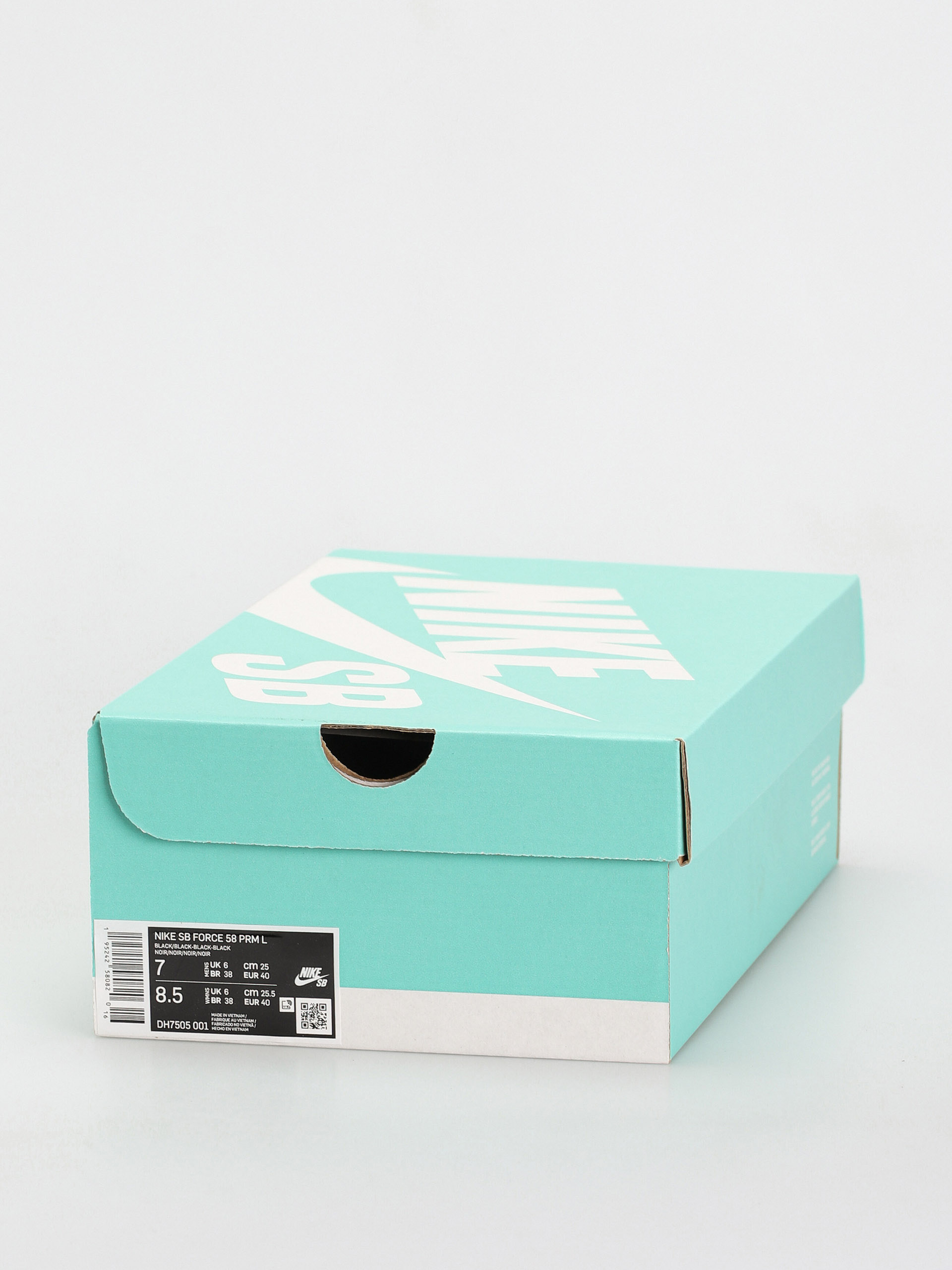 Nike SB Force 58 Premium Leather Shoes (black/black black black)