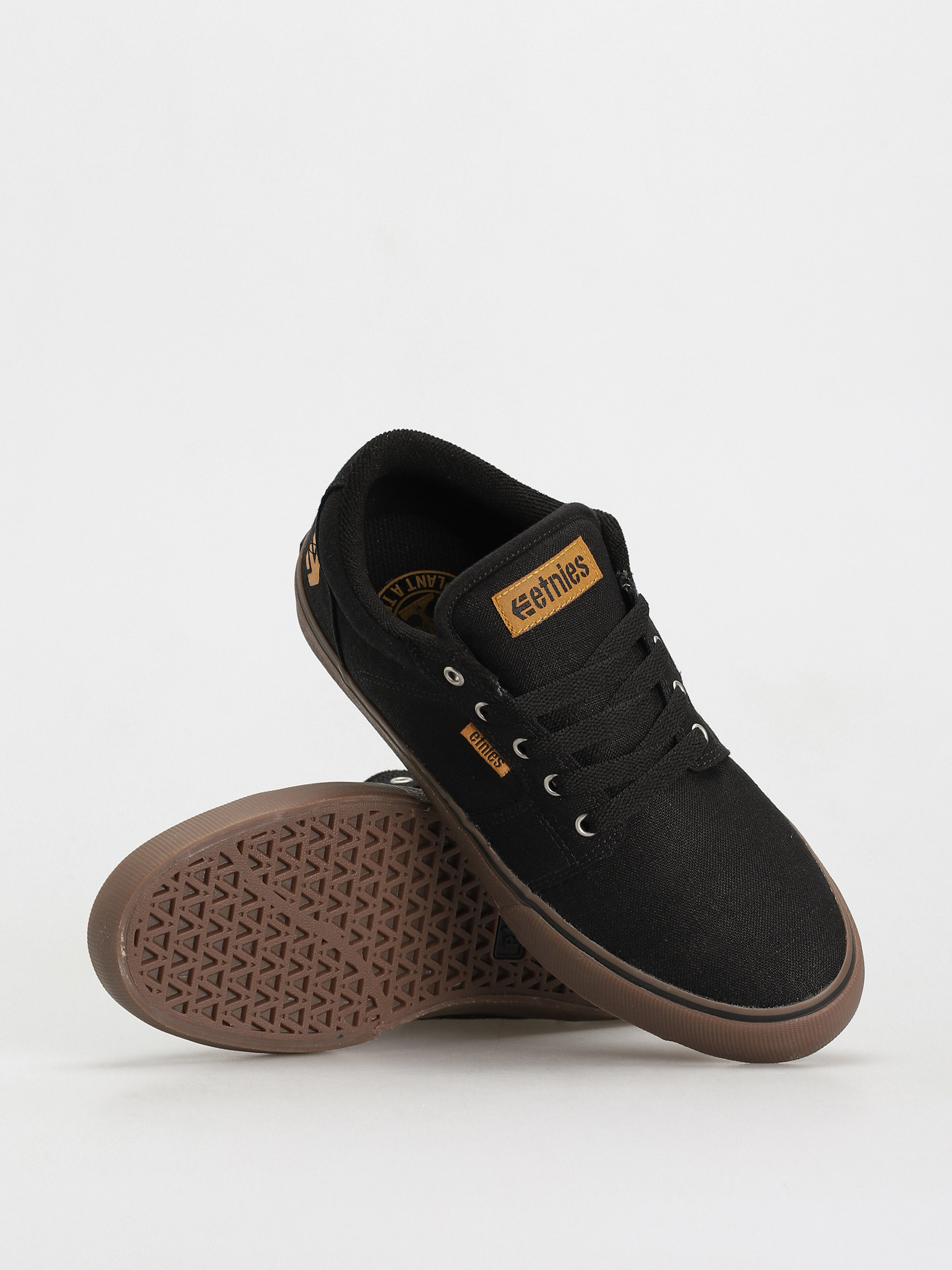 Etnies Barge Ls Shoes (black/gum/silver)