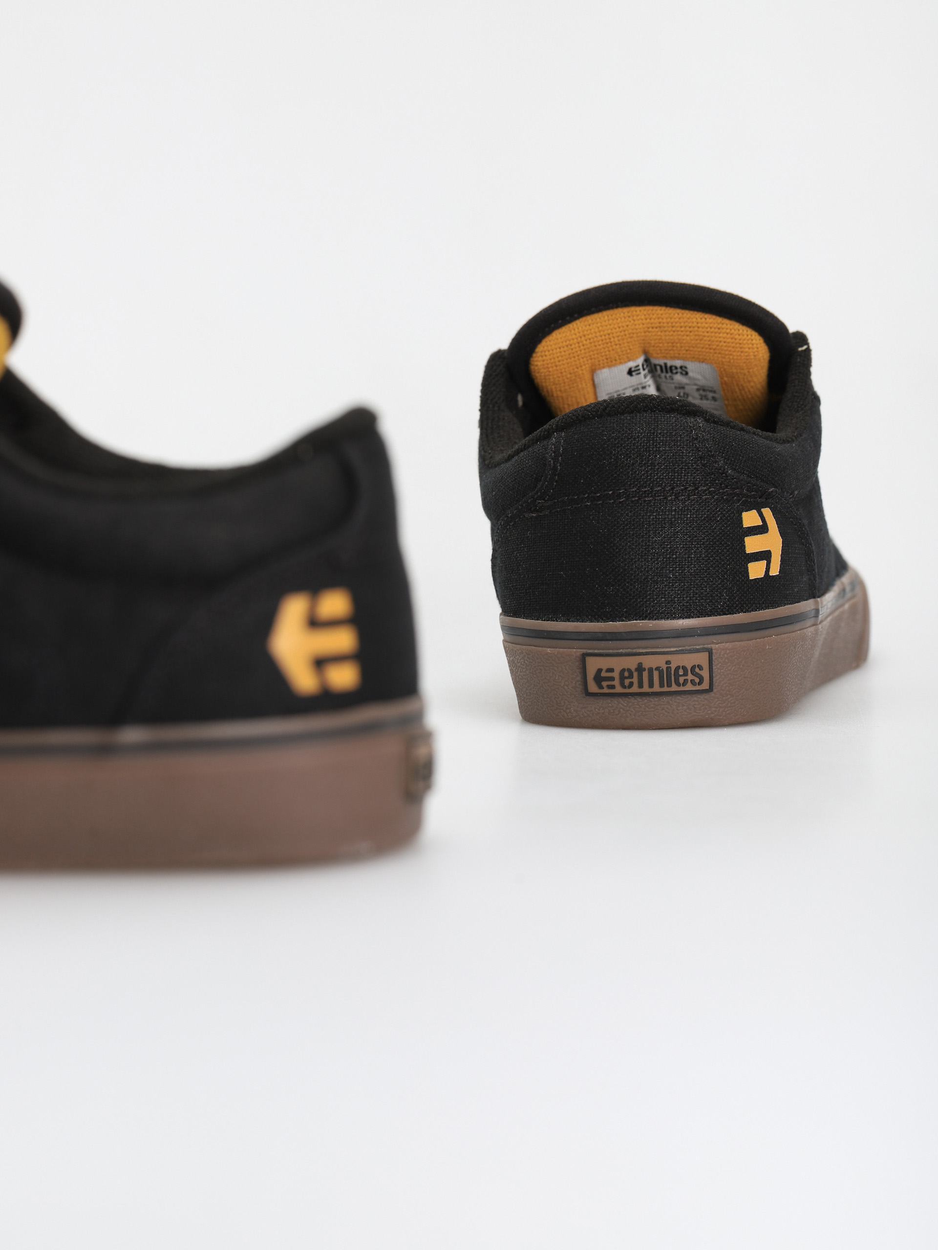 Etnies Barge Ls Shoes (black/gum/silver)