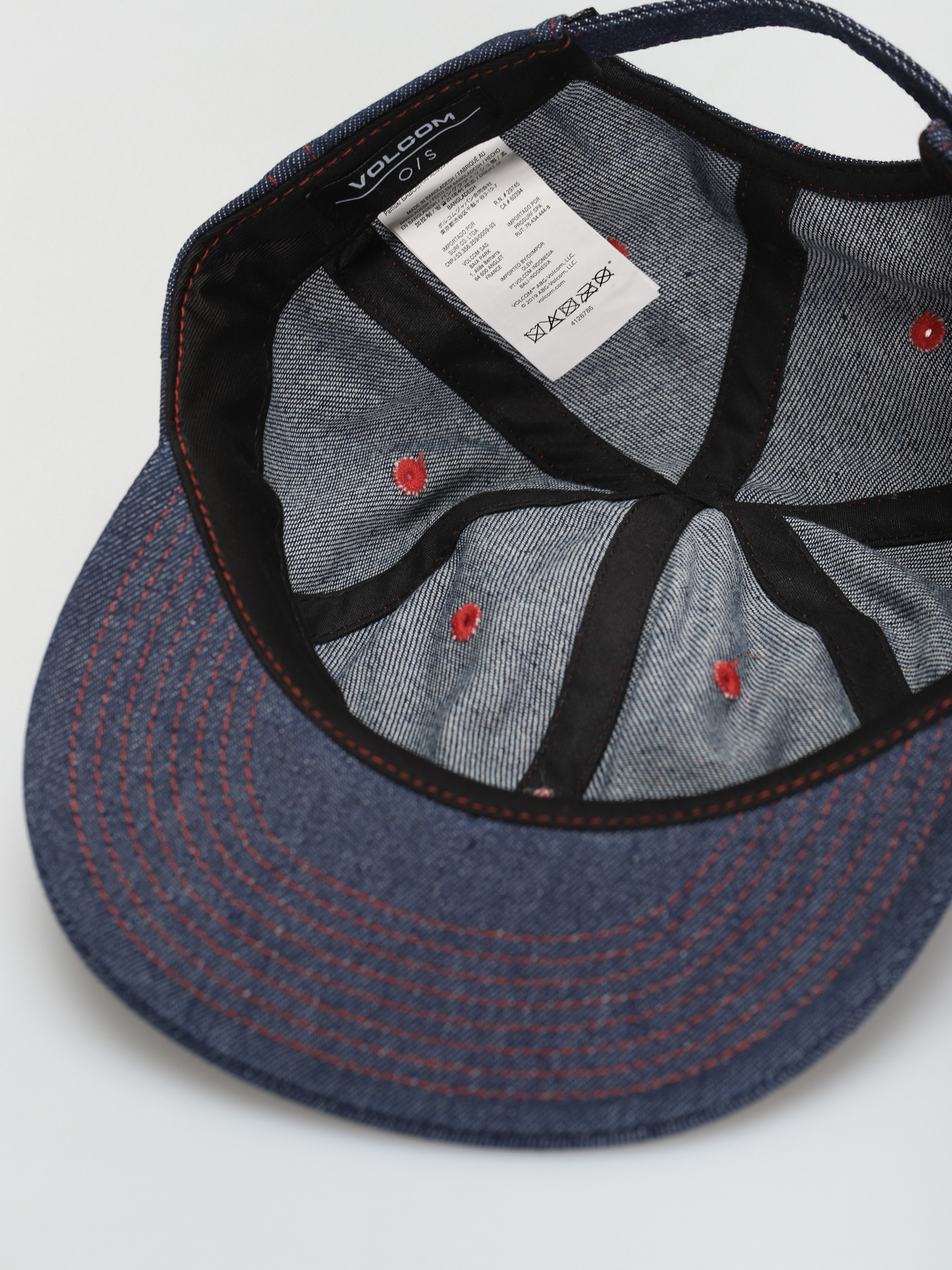 Volcom Full Stone Dad Nuts Cap (indigo ridge wash)